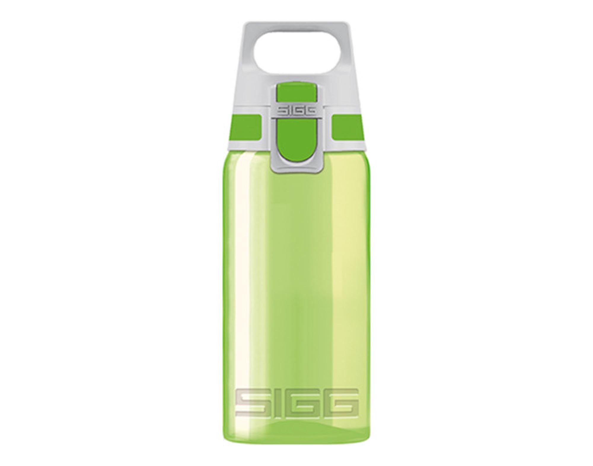 Entdecken Sie die SIGG Trinkflasche Bottle Viva One 0.5 l in grün – nachhaltig, BPA-frei und ideal für Sport, Büro und Reisen. Modernes Design, langlebig und praktisch!