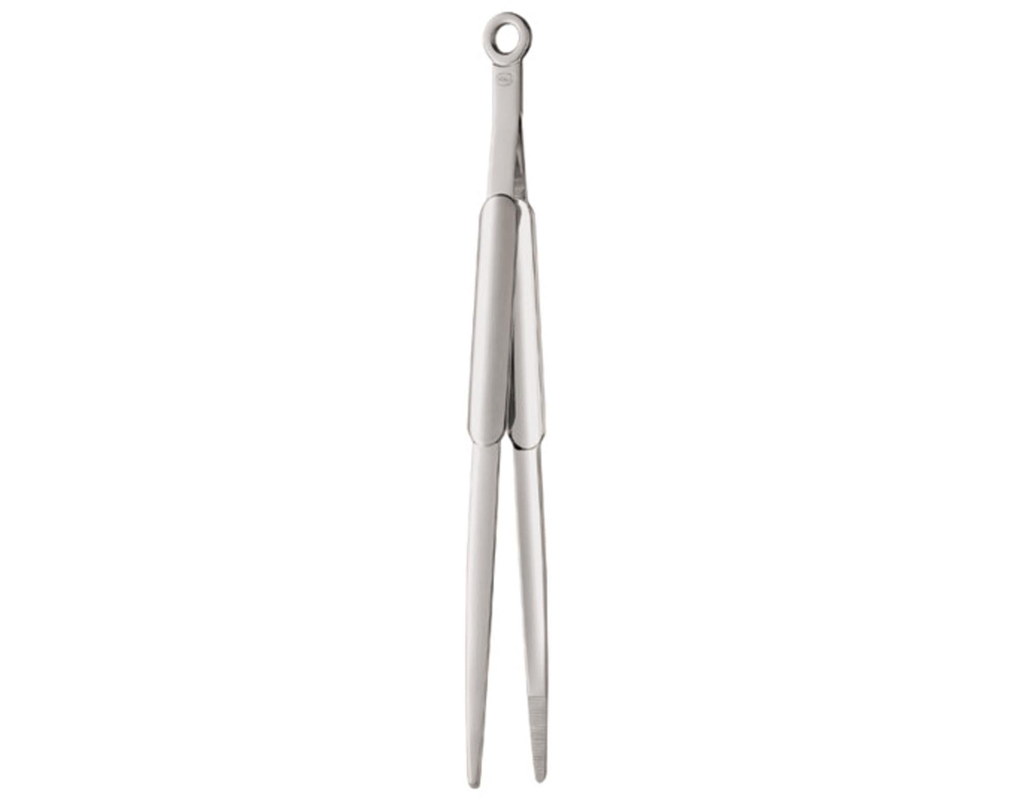 Entdecken Sie die RÖSLE Spitzzange 31 cm aus hochwertigem Edelstahl. Ideal zum Greifen, Wenden und Servieren von Speisen. Ergonomisch, hygienisch und vielseitig einsetzbar.