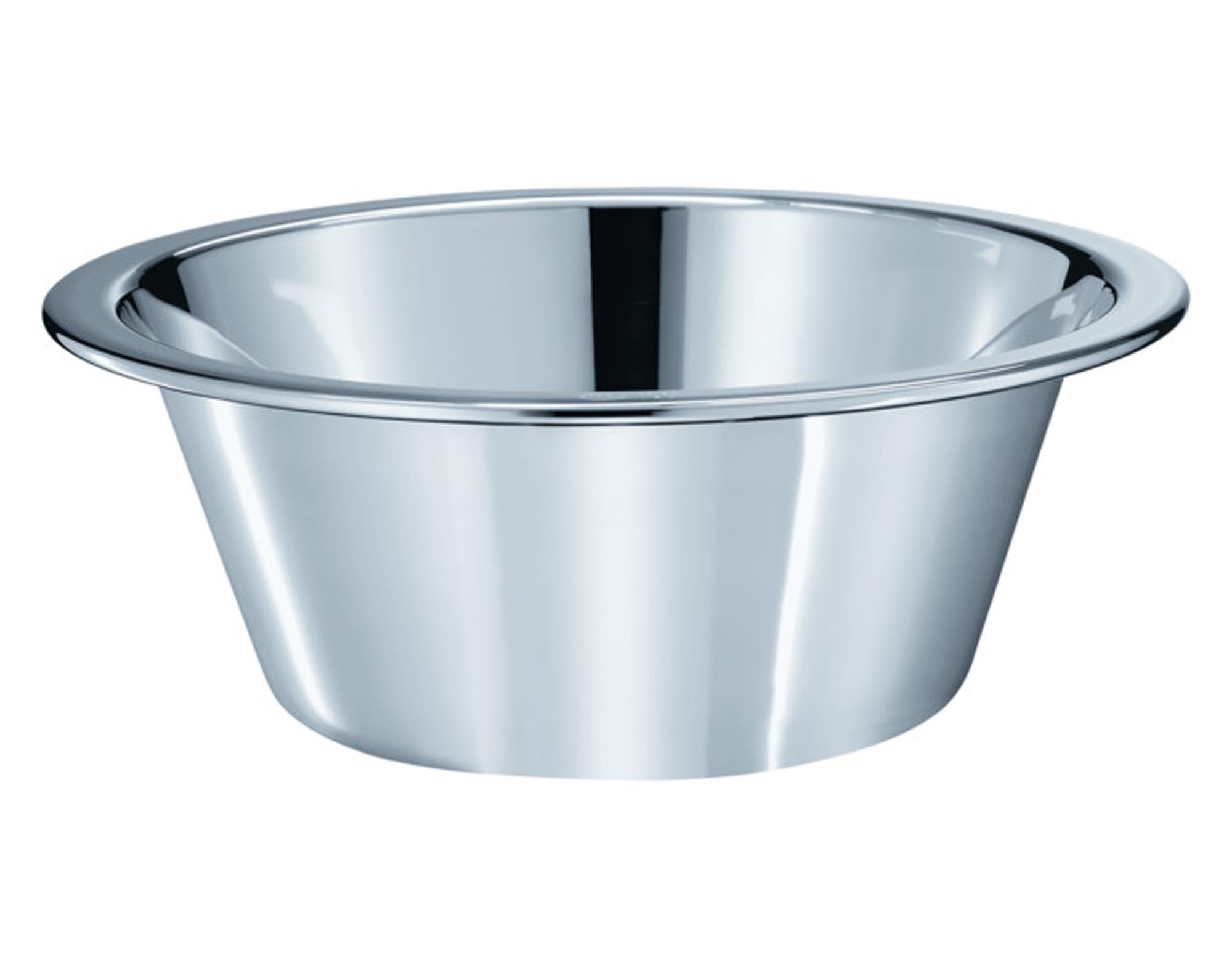 Die RÖSLE Schüssel, 5,6 l, ø 31 cm, aus Edelstahl, ideal zum Mischen, Servieren und Aufbewahren, vereint Qualität und Funktionalität.