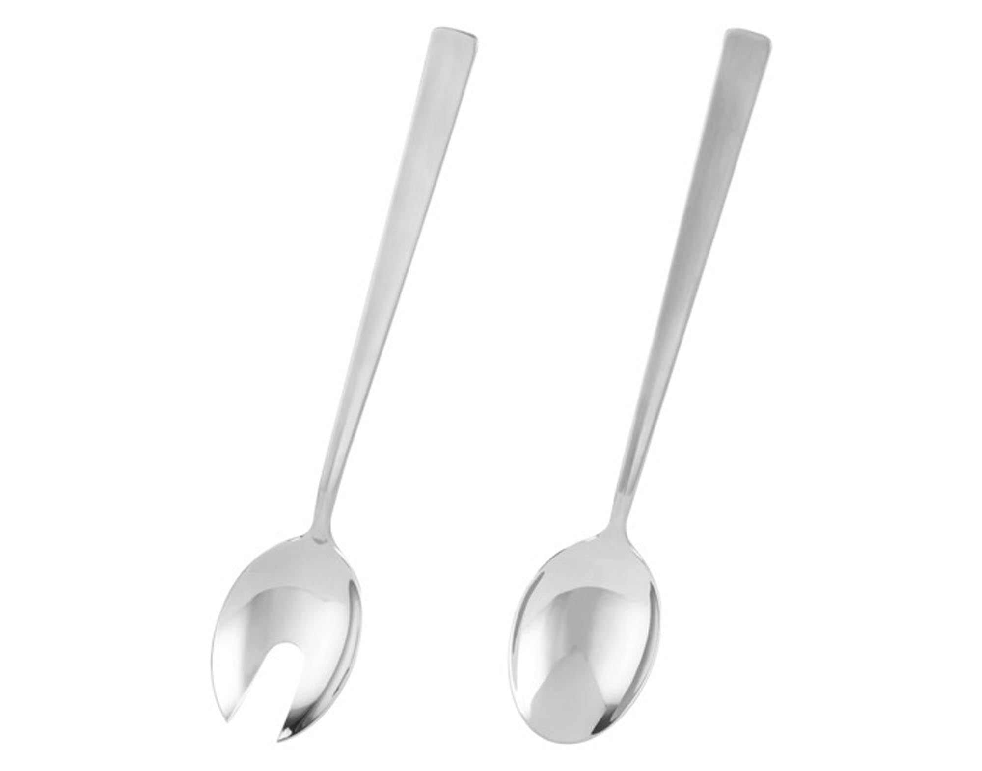 Entdecken Sie das RÖSLE Salatbesteck Inox 2-teilig 28 cm aus hochwertigem Edelstahl. Ideal für stilvolles Servieren und langlebig. Spülmaschinenfest!