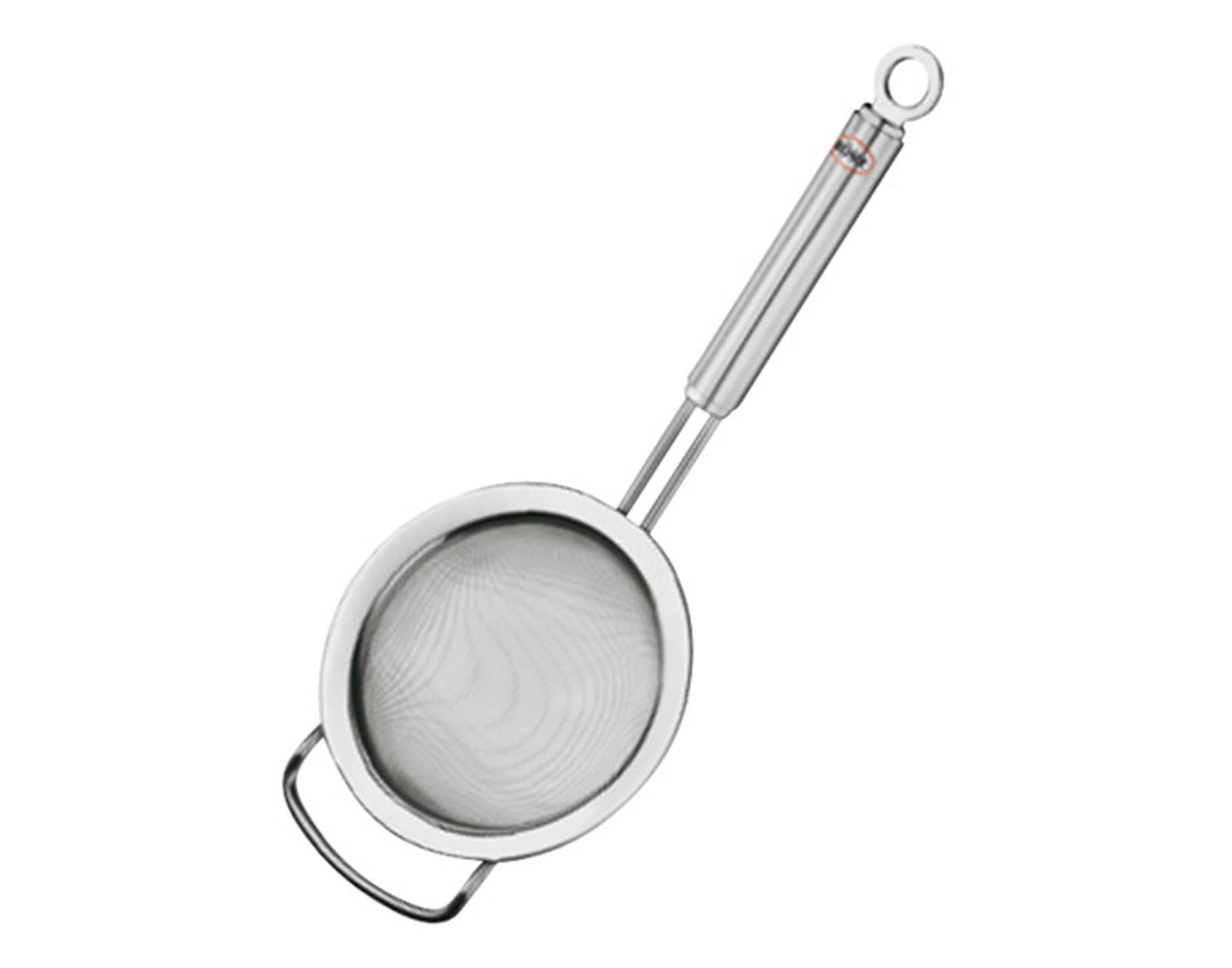 Entdecken Sie das RÖSLE Teesieb mit feinem Maschenstoff und ergonomischem Rundgriff. Ideal für aromatischen Tee, langlebig und spülmaschinenfest.