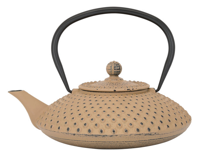 Elegante Edelstahl-Teekanne Xilin 0.8 l von BREDEMEIJER: Perfekte Grösse, tropffreies Ausgiessen, integriertes Teesieb, stilvolles Design.