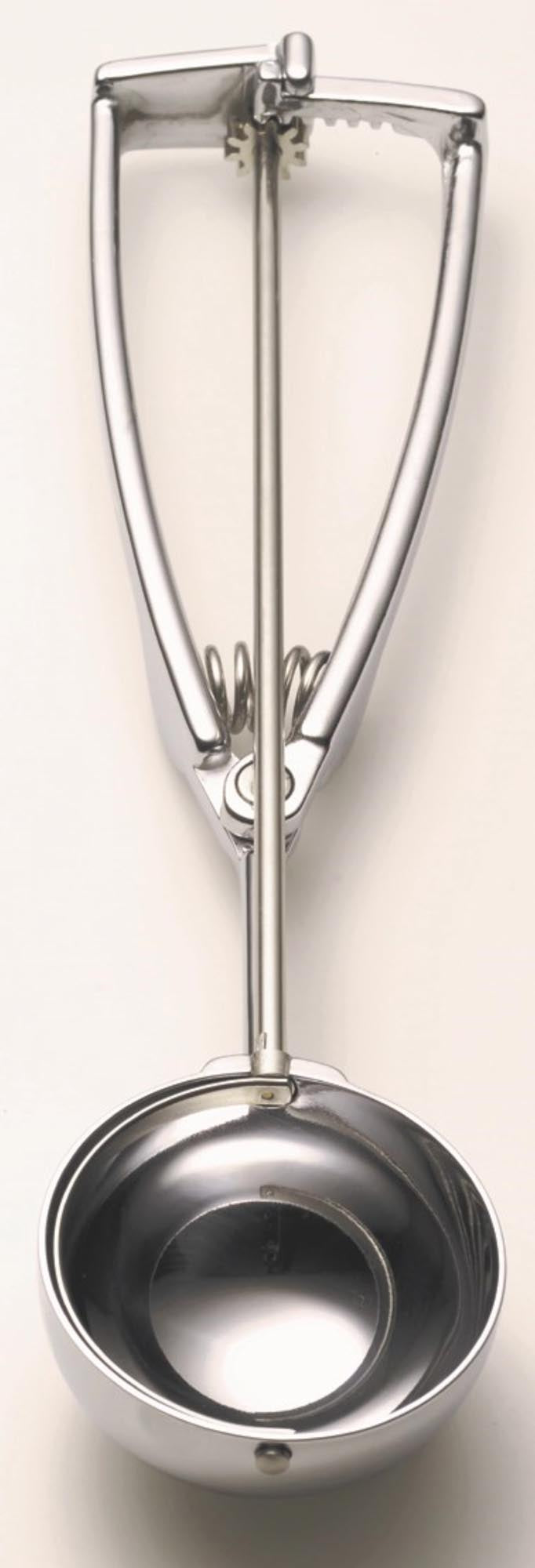 Eisportionierer CR 1/30lt von Stöckel: Hochwertiger Edelstahl, ergonomisch, perfekt für Eiskugeln, spülmaschinenfest, ideal für Gastronomie und Zuhause.