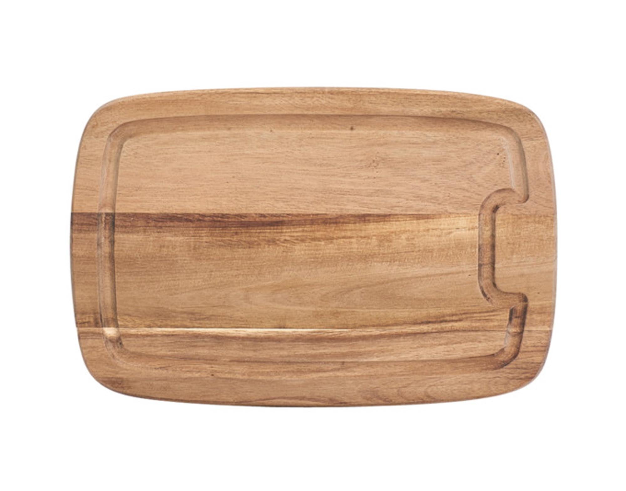 Entdecken Sie das ZELLER Schneidbrett Akazia aus robustem Akazienholz mit praktischer Saftrille. Ideal für Hobbyköche und Profis!