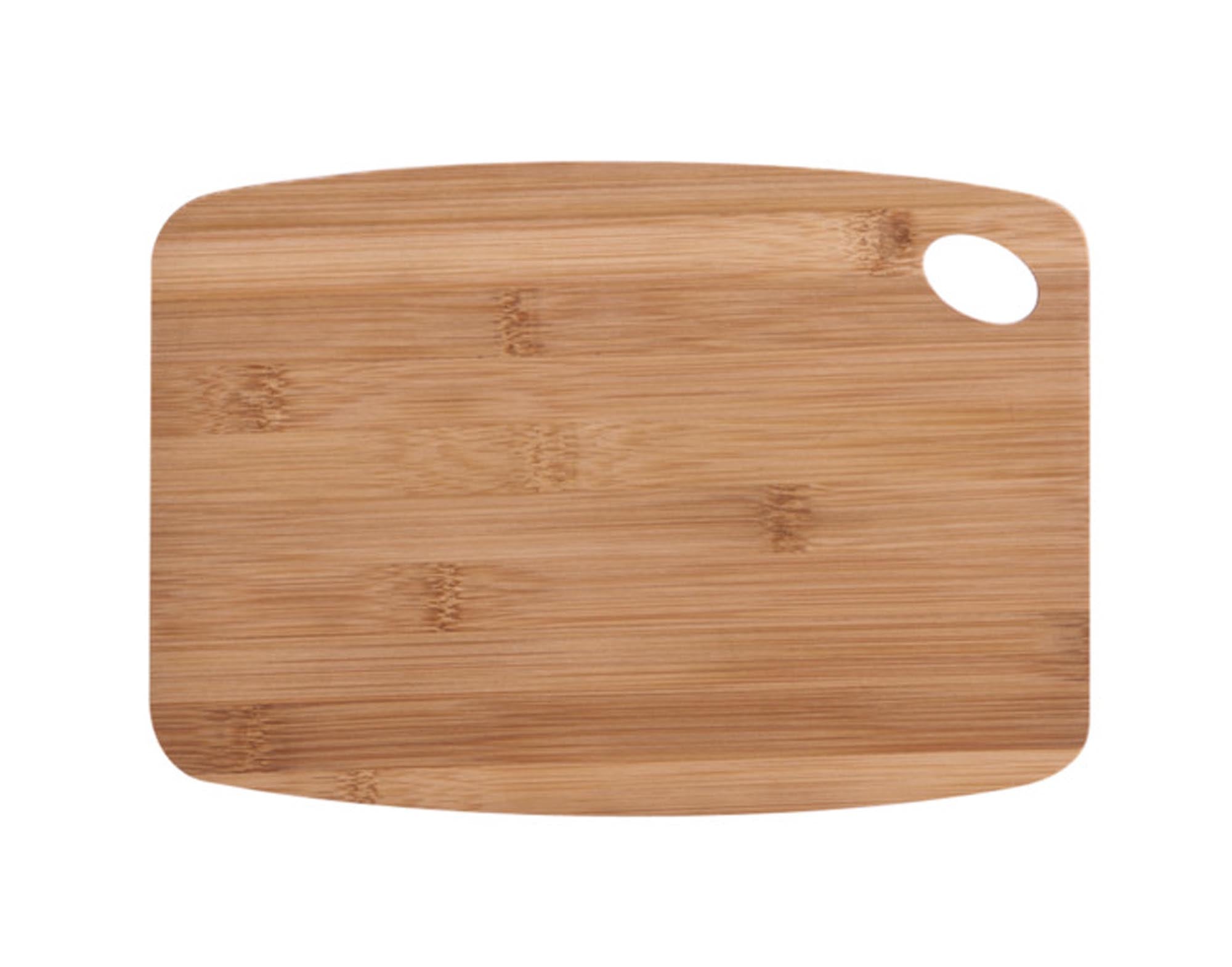 Entdecken Sie das ZELLER Schneidbrett aus Bambus (26.5x18.5 cm) mit Griffloch – langlebig, antibakteriell und stilvoll für Ihre Küche.