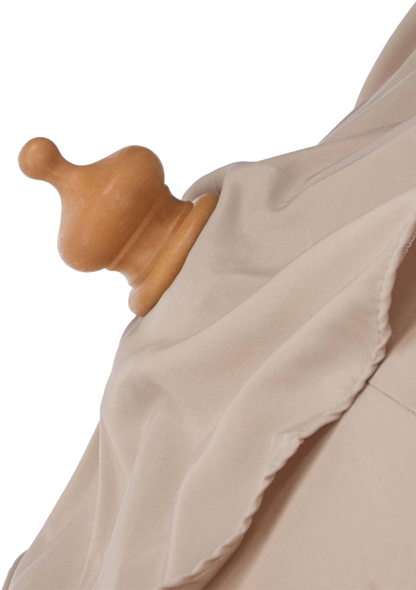 Naxos Sonnenschirm: 3x3m, edles Holz, optimaler UV-Schutz.