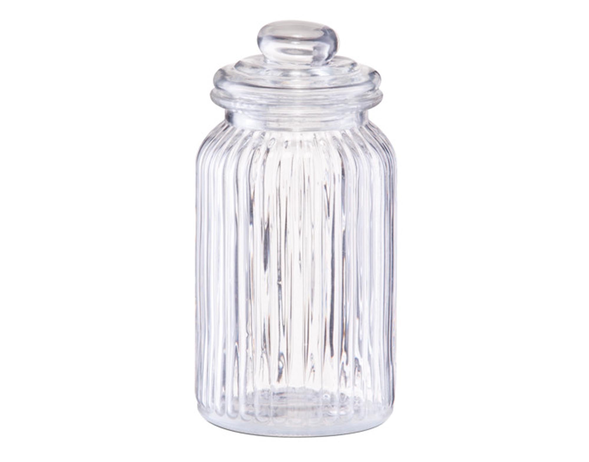 Nostalgisches Vorratsglas 900 ml von ZELLER PRESENT: Luftdicht, robust, ideal für Trockenlebensmittel, stilvoll und spülmaschinenfest.