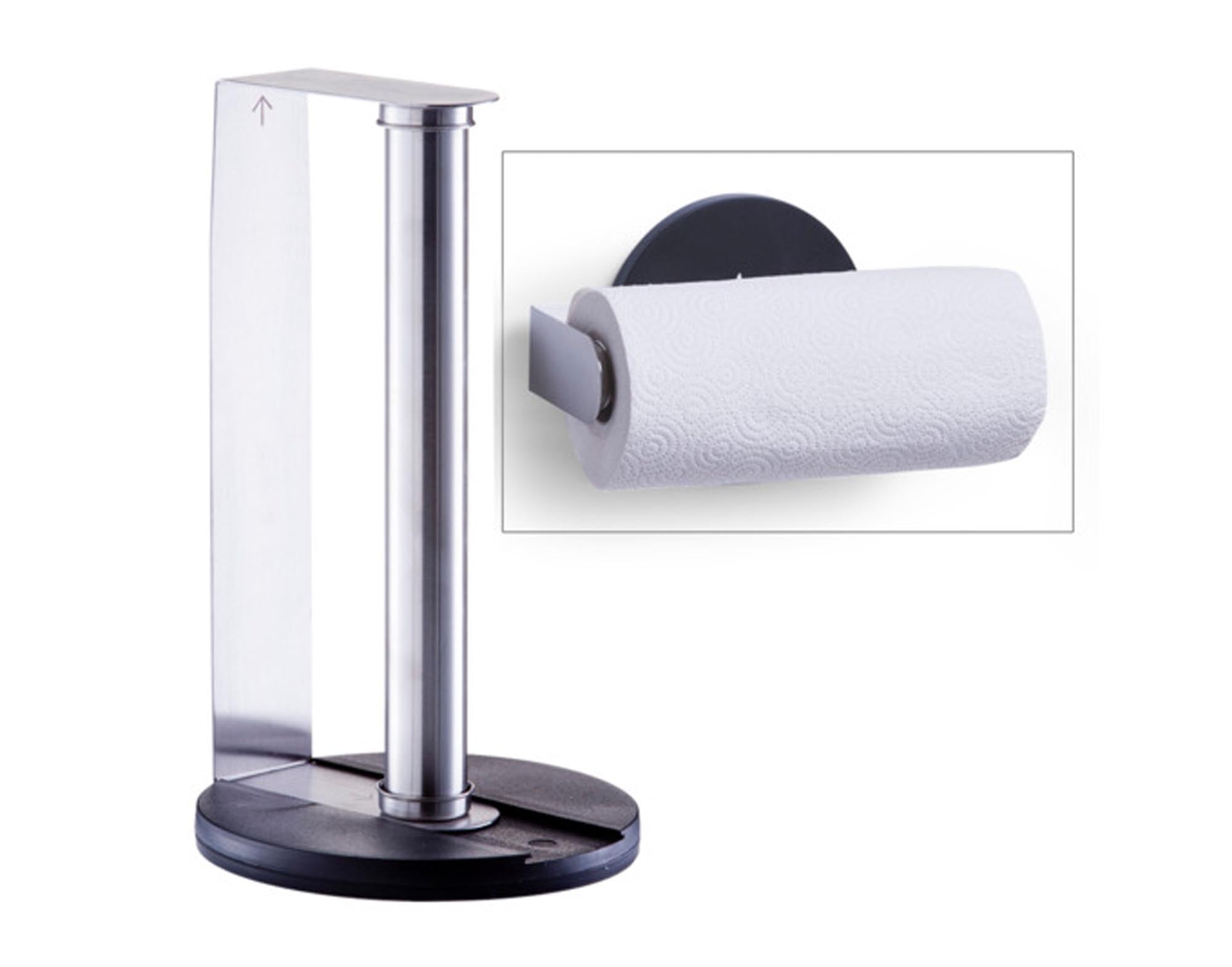 Entdecken Sie den ZELLER Küchenrollenhalter Inox Kunststoff (ø 17x30 cm) – funktional, langlebig und stilvoll für jede moderne Küche.