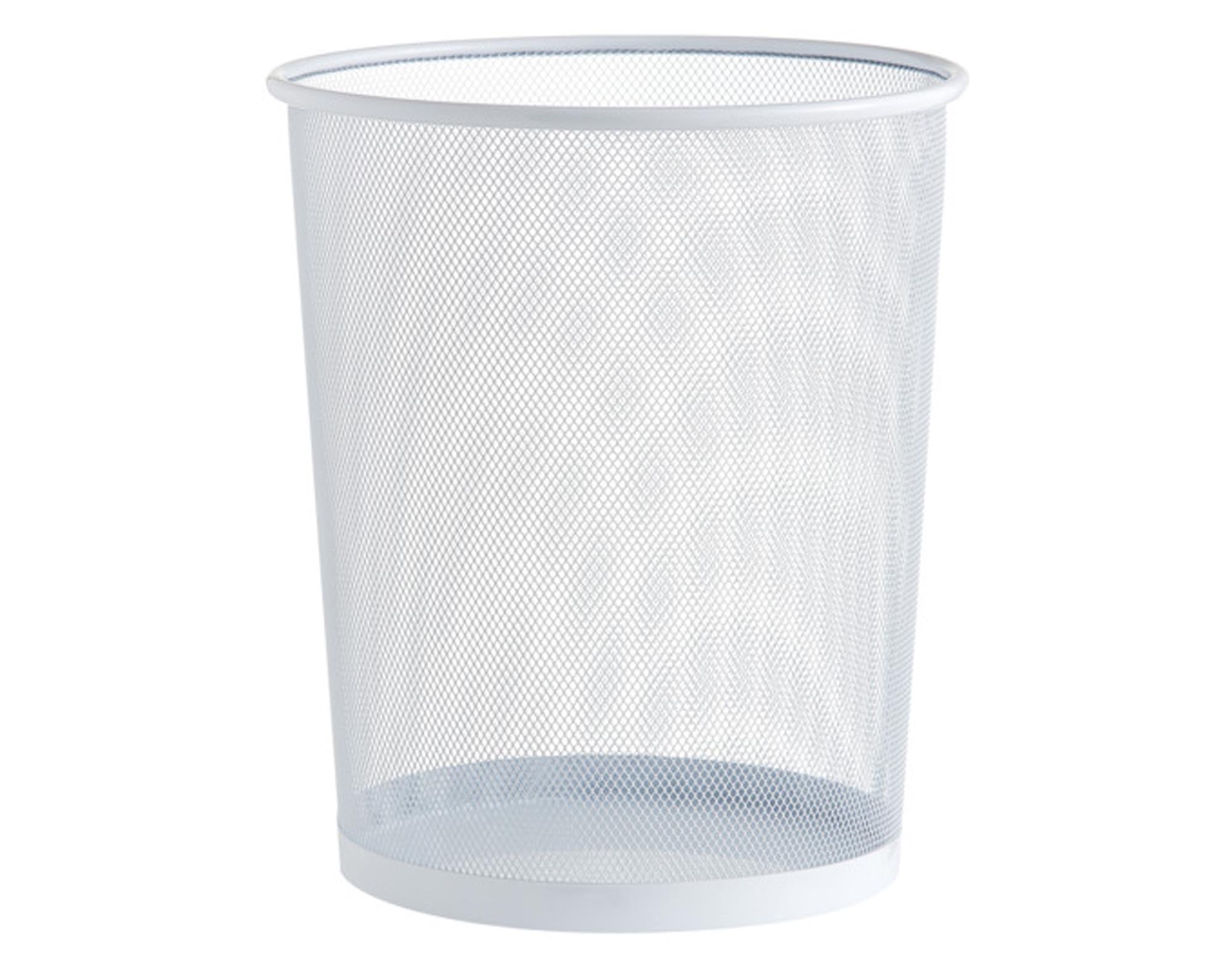 Entdecken Sie den ZELLER Papierkorb Mesh in Weiß (ø 29,5x35 cm) – funktional, modern und ideal für Büro, Wohnzimmer oder Schlafzimmer. Robuste Bauweise, optimale Luftzirkulation und stilvolles Design.