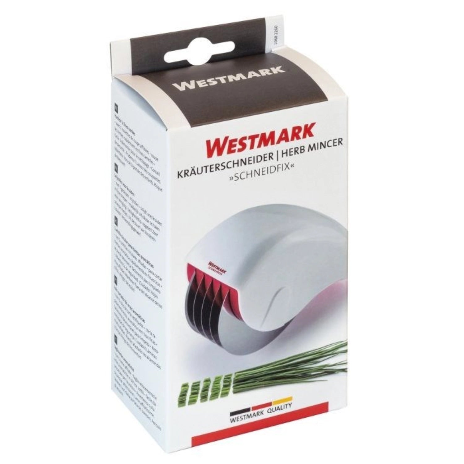 Praktischer Kräuterschneider Schneidfix von Westmark, ideal zum schnellen und einfachen Zerkleinern von Kräutern in der Küche.