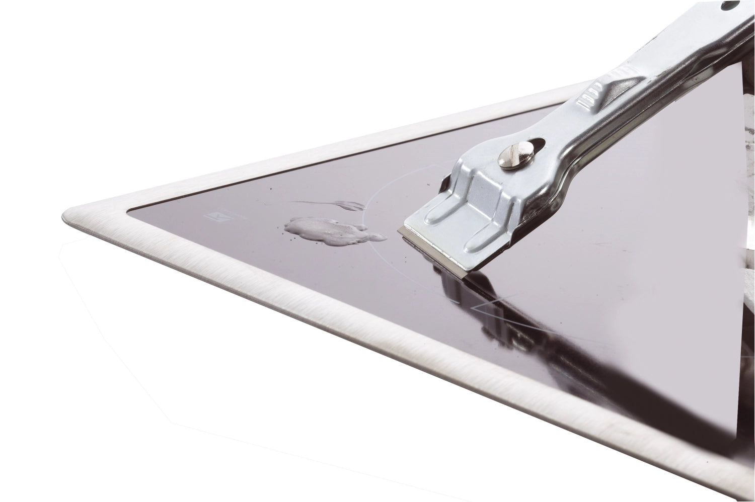 Ceramic field, cleaning scraper, 14x4.5x1.5cm