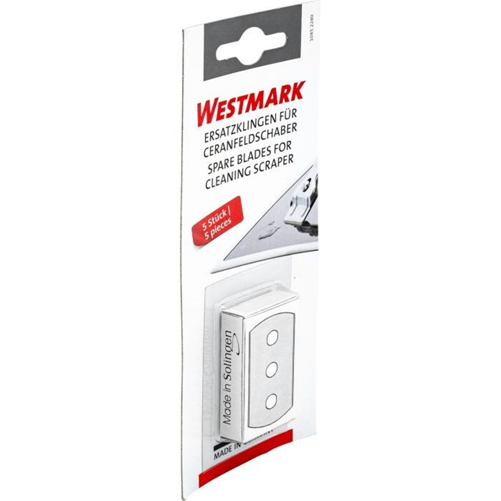 Set mit 5 Ersatzklingen für Westmark 1084. Perfekt für präzises Schneiden, langlebig und leicht zu wechseln.