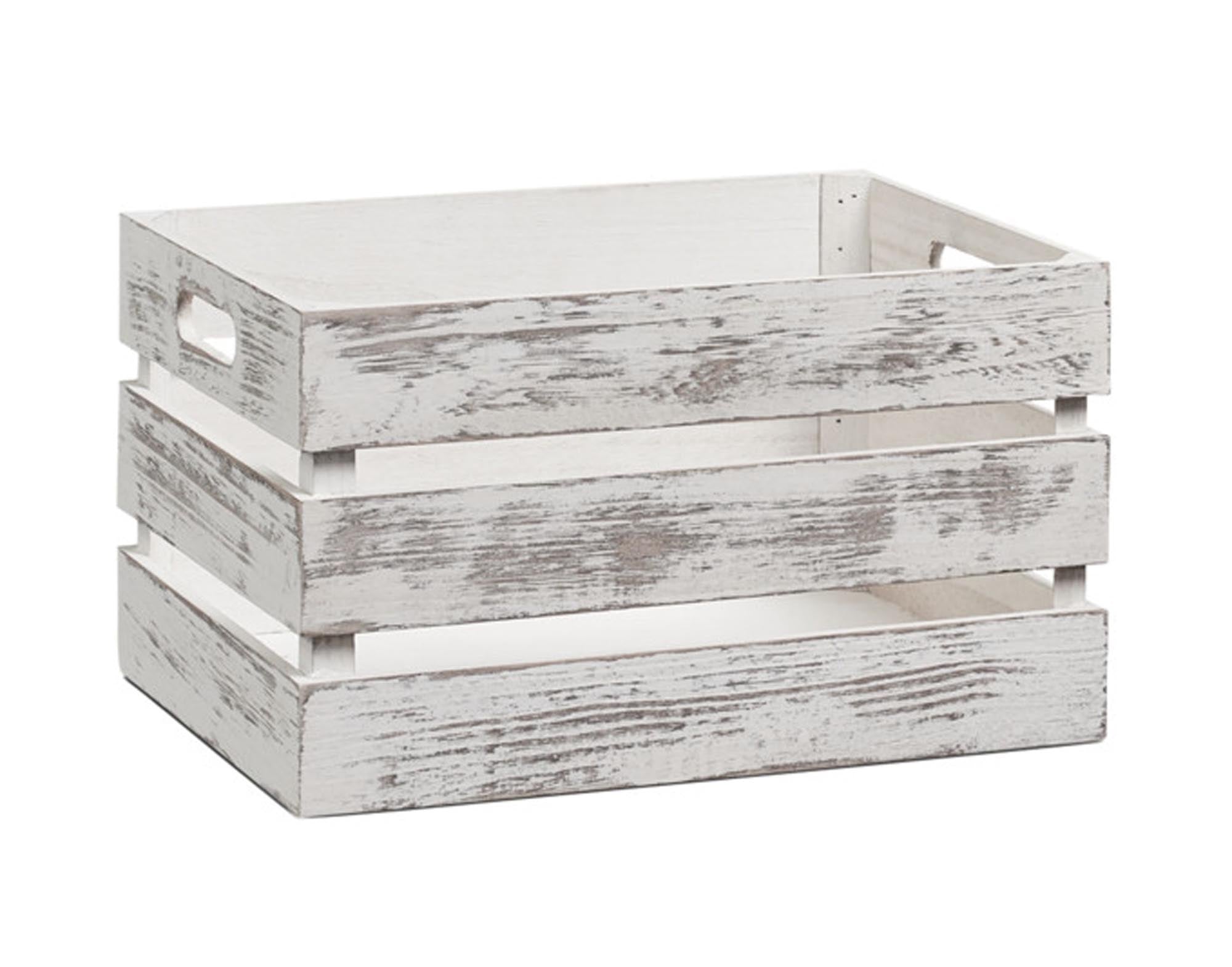 Entdecken Sie die ZELLER Allzweckkiste Vintage in Weiß (35x25x20 cm) – die ideale Lösung für stilvolle Aufbewahrung und Ordnung in jedem Raum.