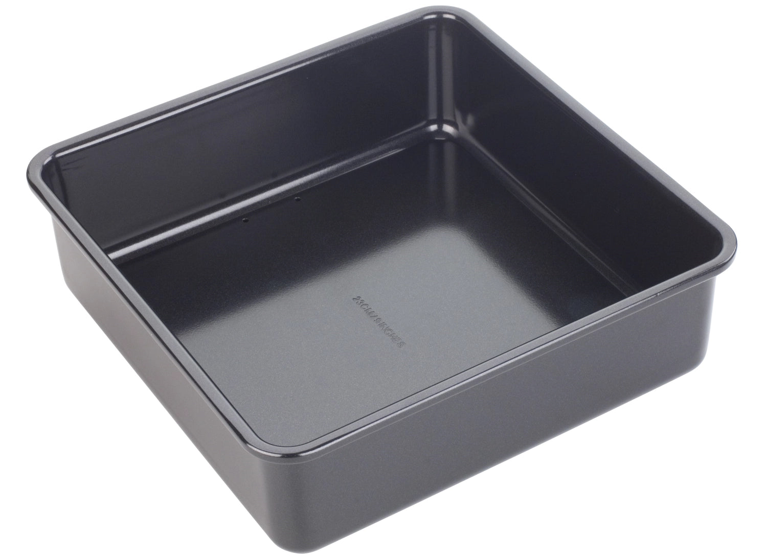 Square cake tin, 23x23x8cm, non-stick