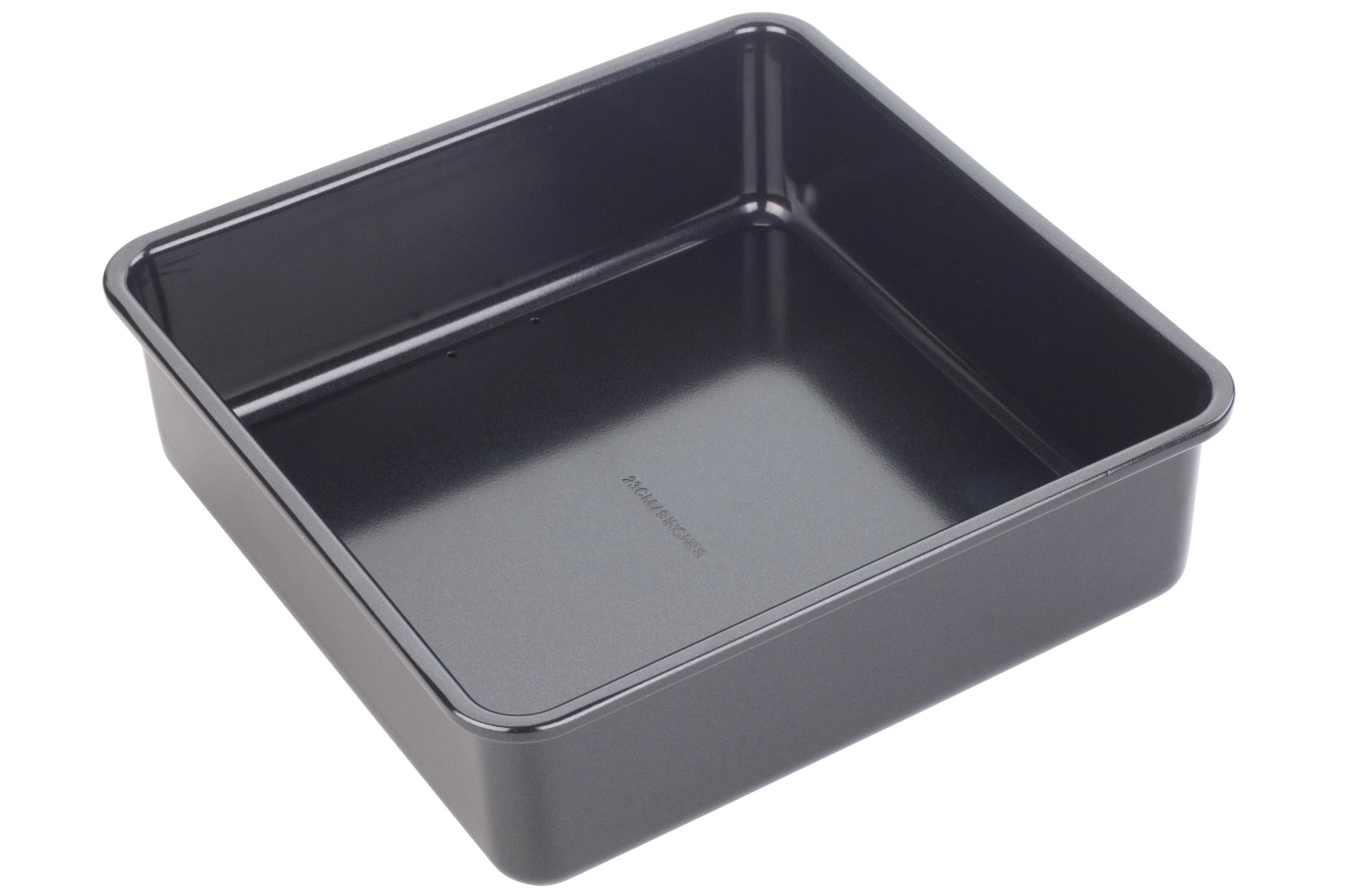 Square cake tin, 23x23x4cm, non-stick