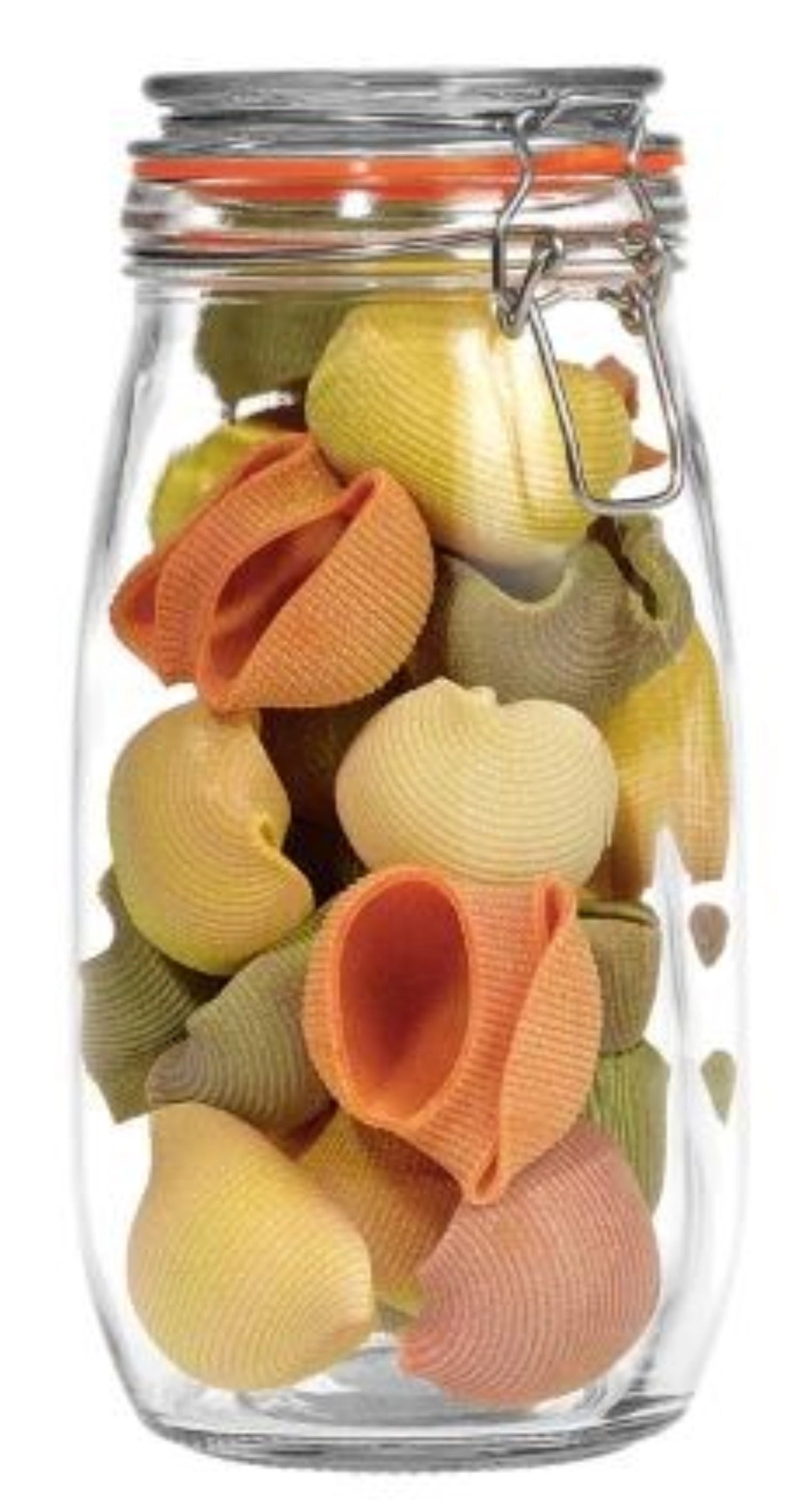 Vetro di stoccaggio con chiusura di stiratura 1.55L