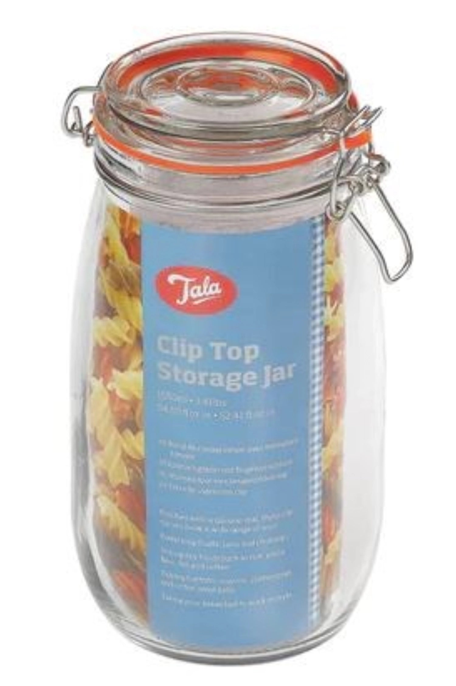 Vetro di stoccaggio con chiusura di stiratura 1.55L