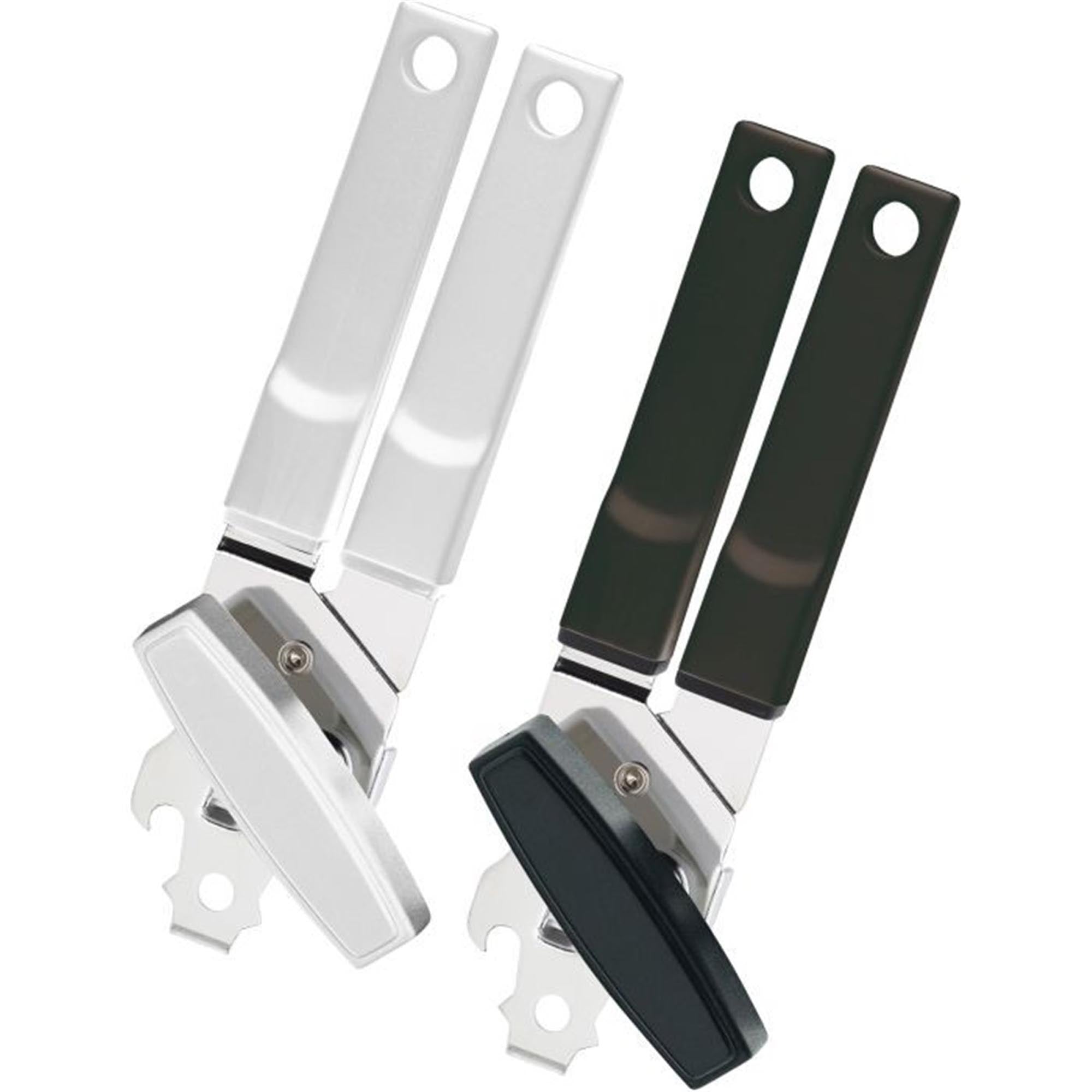 Ergonomischer Dosenöffner für Linkshänder von Westmark, ideal für müheloses Öffnen von Dosen, Maße: 17.5x4.5x4.5cm, komfortable Handhabung.