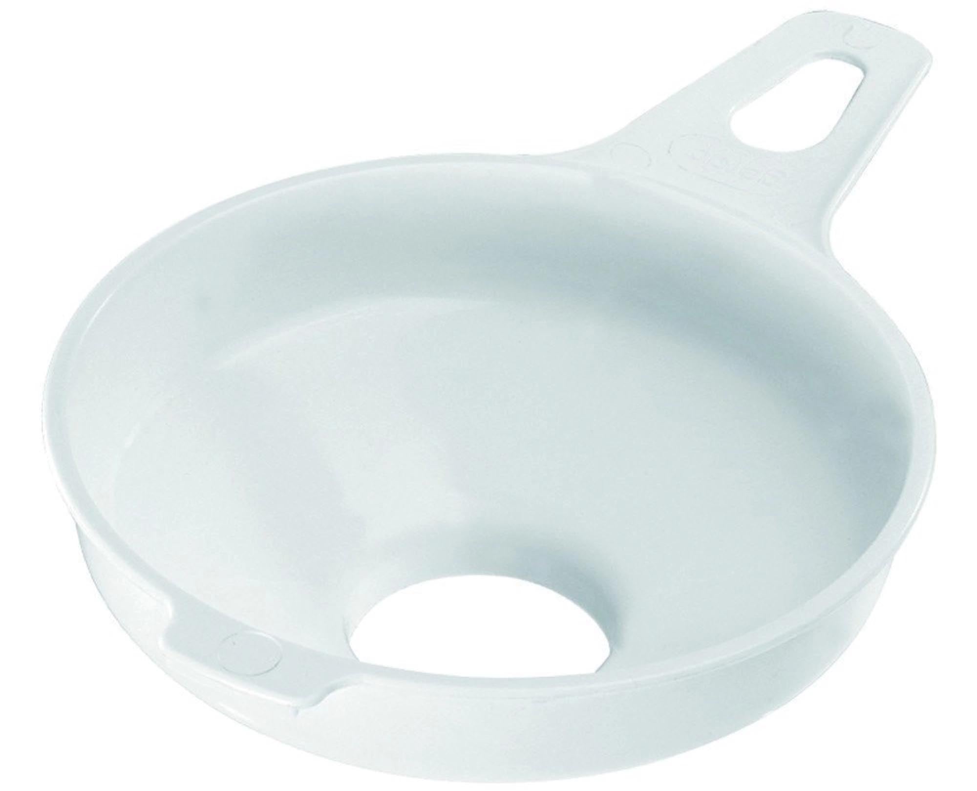 Der Westmark Einmachtrichter (D12,5cm, U3,7cm) erleichtert das Abfüllen von Marmelade, Saucen und mehr. Hergestellt aus robustem, spülmaschinenfestem Polypropylen.