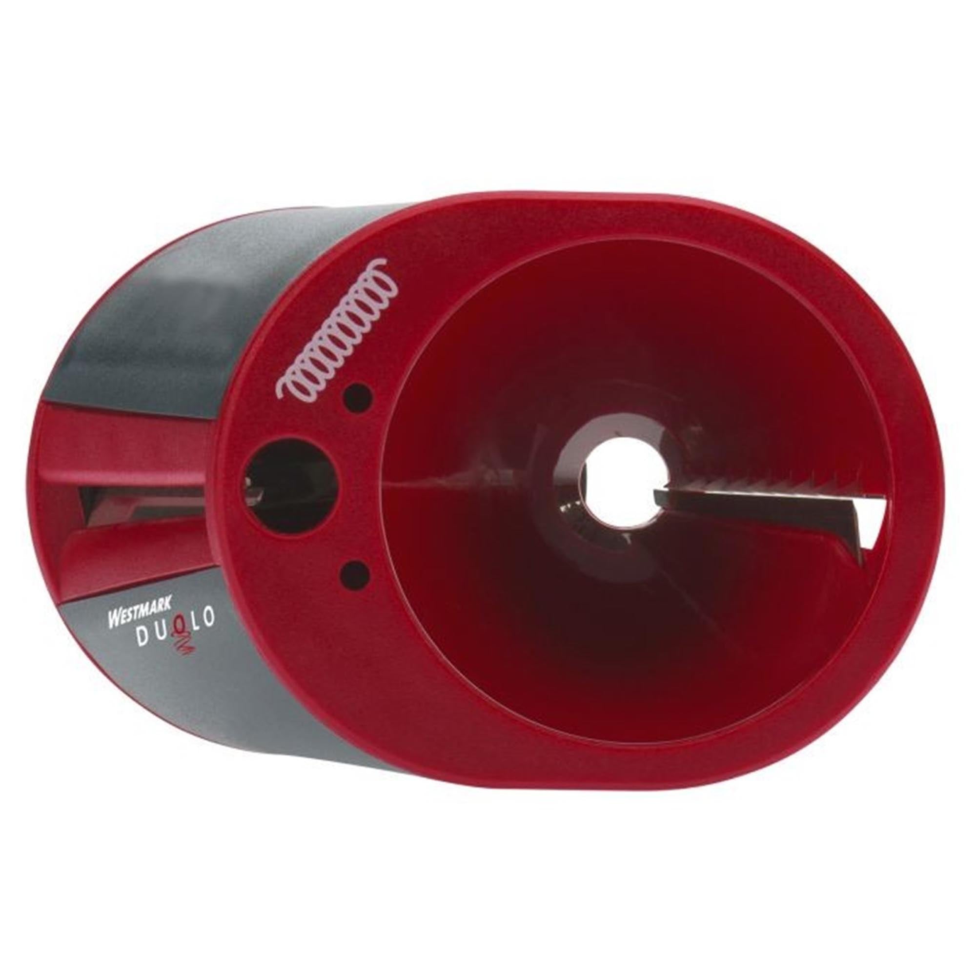 Kompakter Spiralschneider von Westmark, ideal für Gemüse, mit scharfen Klingen und handlichem Design, Masse: 8x6.7x8cm.