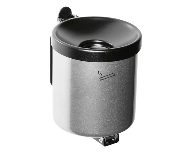 Wandascher Rondo Junior Edelstahl in präsentiert im Onlineshop von KAQTU Design AG. Aschenbecher ist von E + h