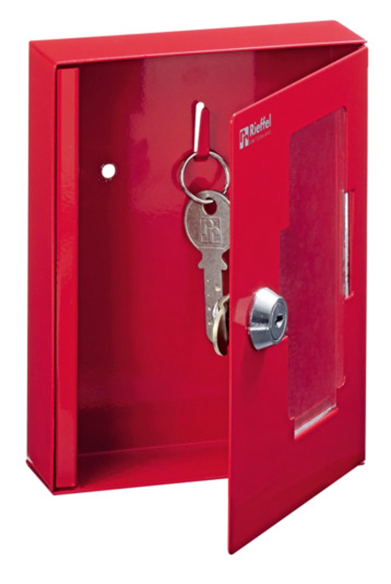 Robuster Notschlüsselkasten 152x120x38 mm von RIEFFEL für sichere Schlüsselaufbewahrung. Ideal für Unternehmen und Haushalte. Hochwertig, langlebig und sicher.