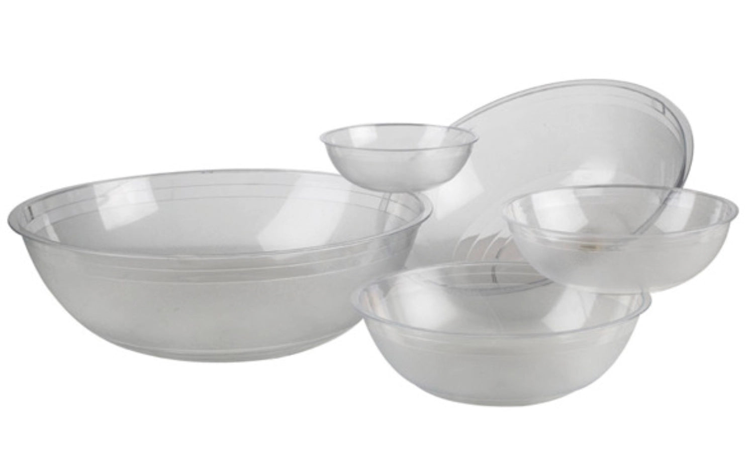 Salatschüssel D39cm transparent 9.5l in Transparent präsentiert im Onlineshop von KAQTU Design AG. Salatzubehör ist von Gastronorm