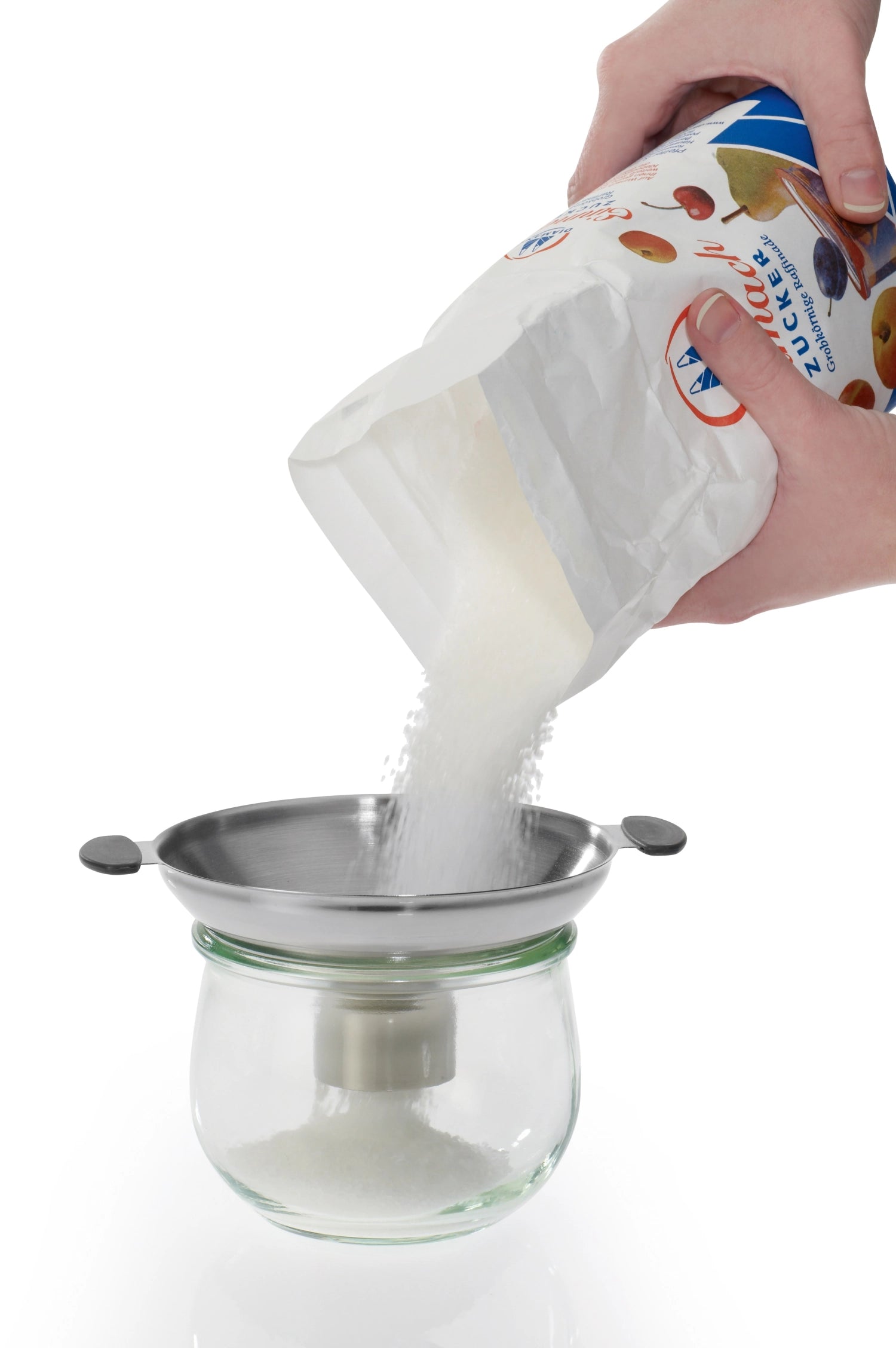 Entonnoir de mise en conserve en acier inoxydable, O : D13cm, U : D4, 17x13x7cm