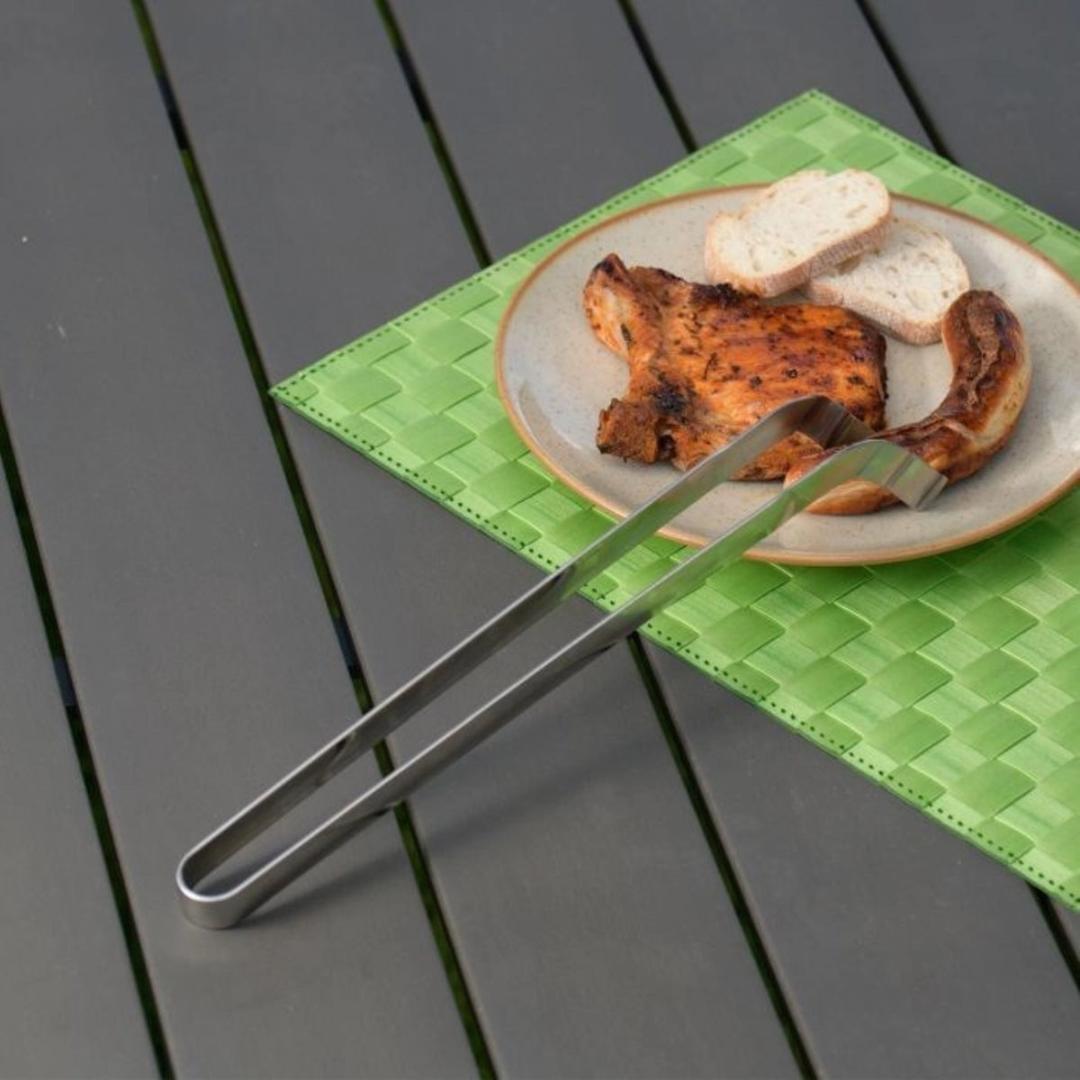 Wurstzange, 34x5x6cm in Silber präsentiert im Onlineshop von KAQTU Design AG. Zange ist von Westmark