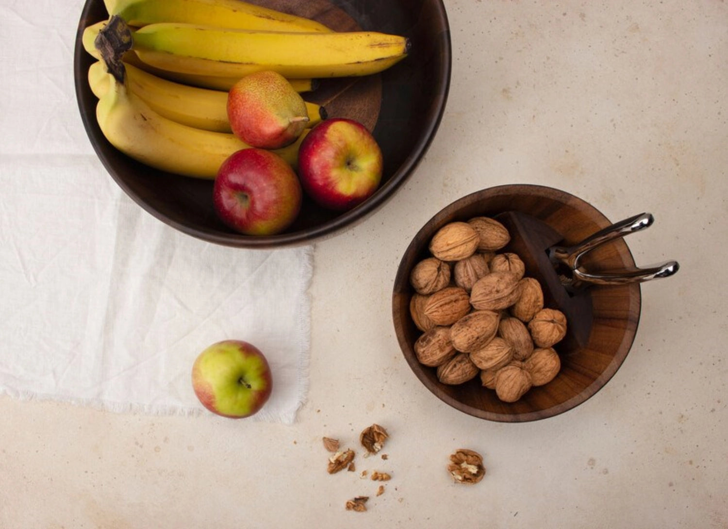 Acacia Nutshell con knacker 19.5x19x12.5cm