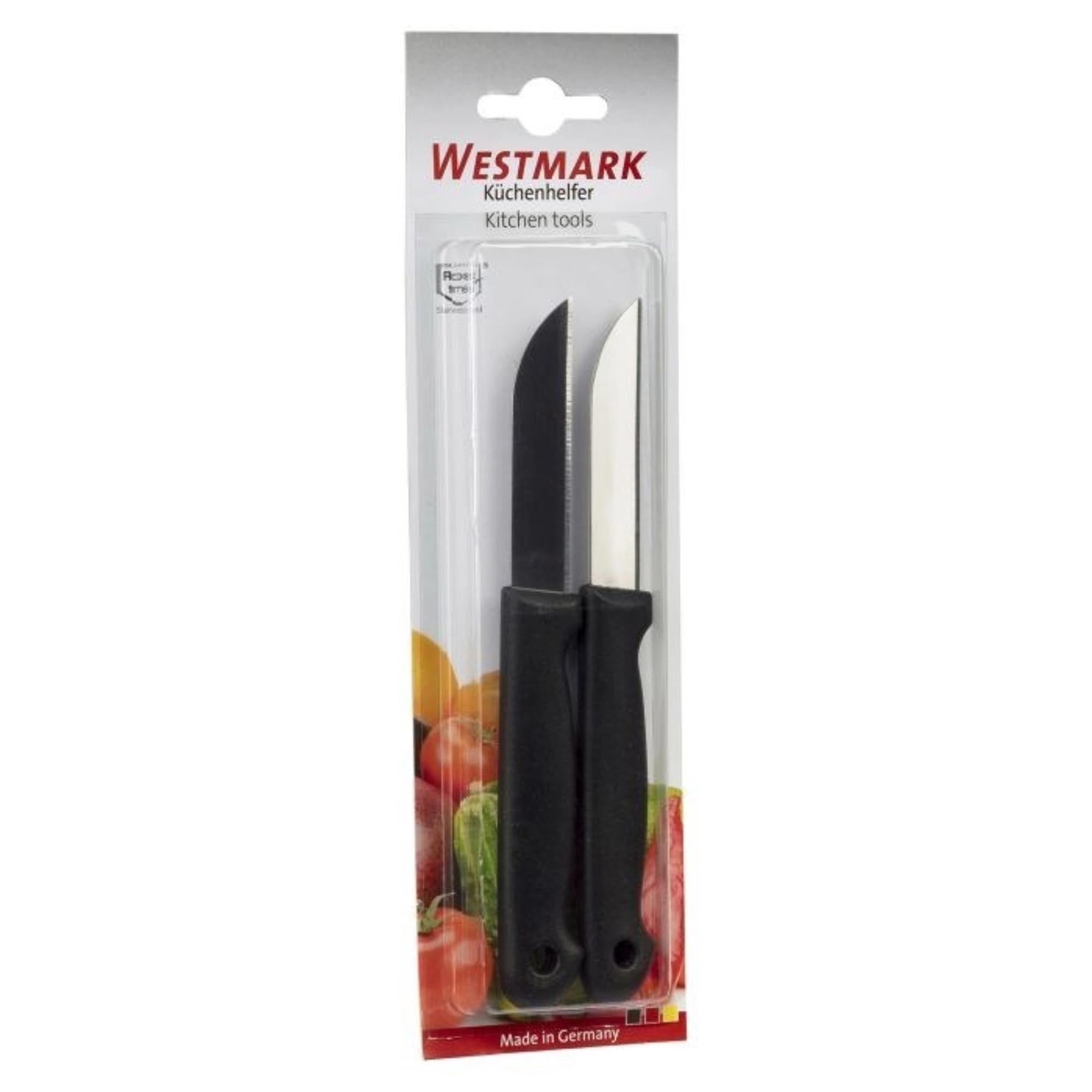 Elegantes Küchenmesser Techno von Westmark, 16.5x2x1cm, perfekt für präzise Schnitte und vielseitige Einsatzmöglichkeiten in der Küche.
