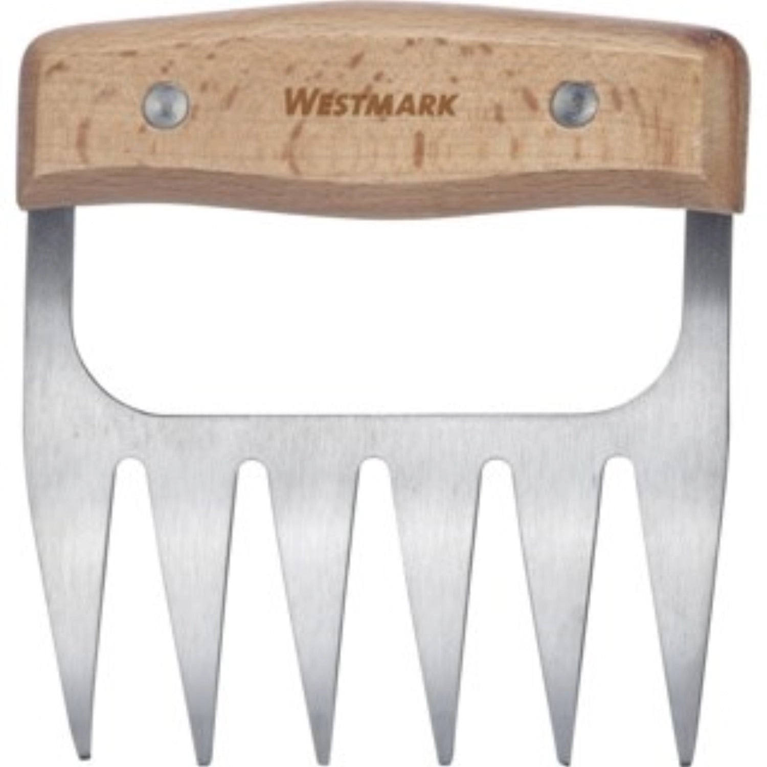 Erleben Sie das 2er Set Fleischkrallen von Westmark! Perfekt zum Zerkleinern von Fleisch mit robusten Edelstahlzacken und bequemen Buchenholzgriffen.