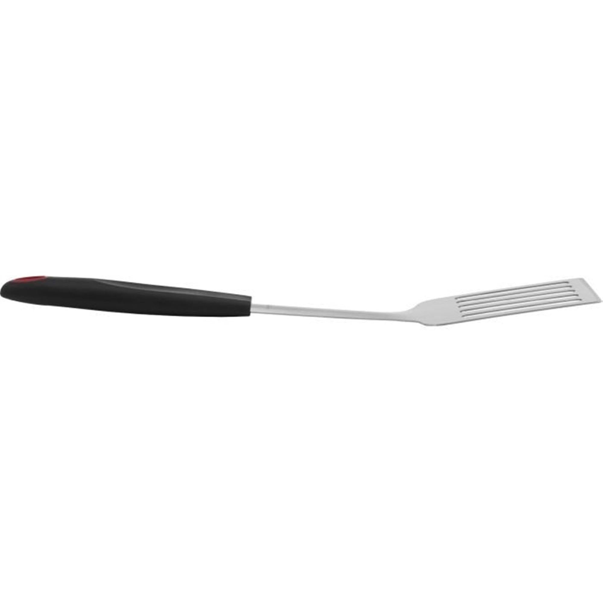Praktischer Grillwender von Westmark, 42.5x8.9x2.2cm, perfekt für das Wenden von Fleisch und Gemüse, mit rutschfestem Griff und stabiler Bauweise.