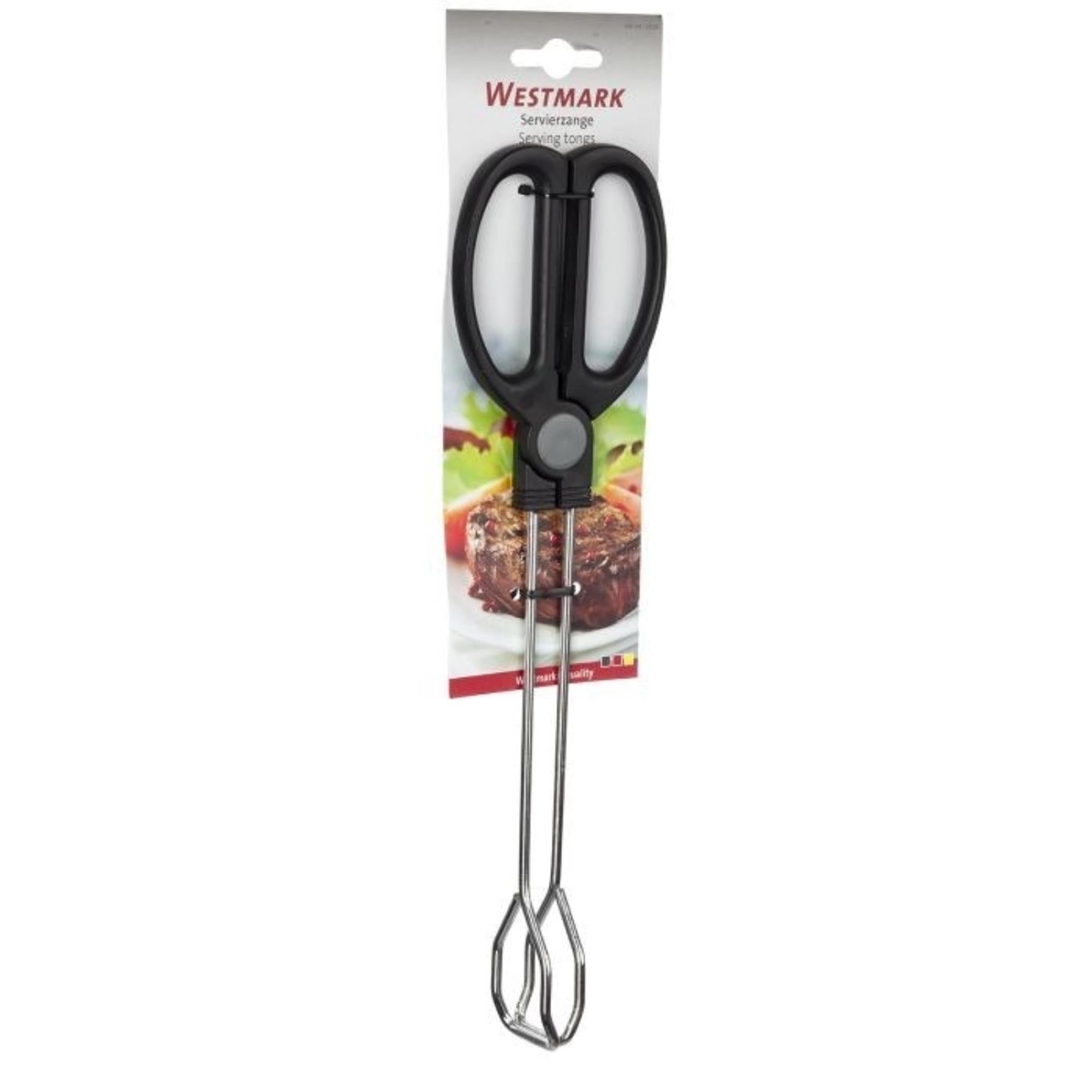 Robuste und vielseitige Servierzange von Westmark, 30,5 cm, ideal für Küche und Grill, einfach zu reinigen und langlebig.