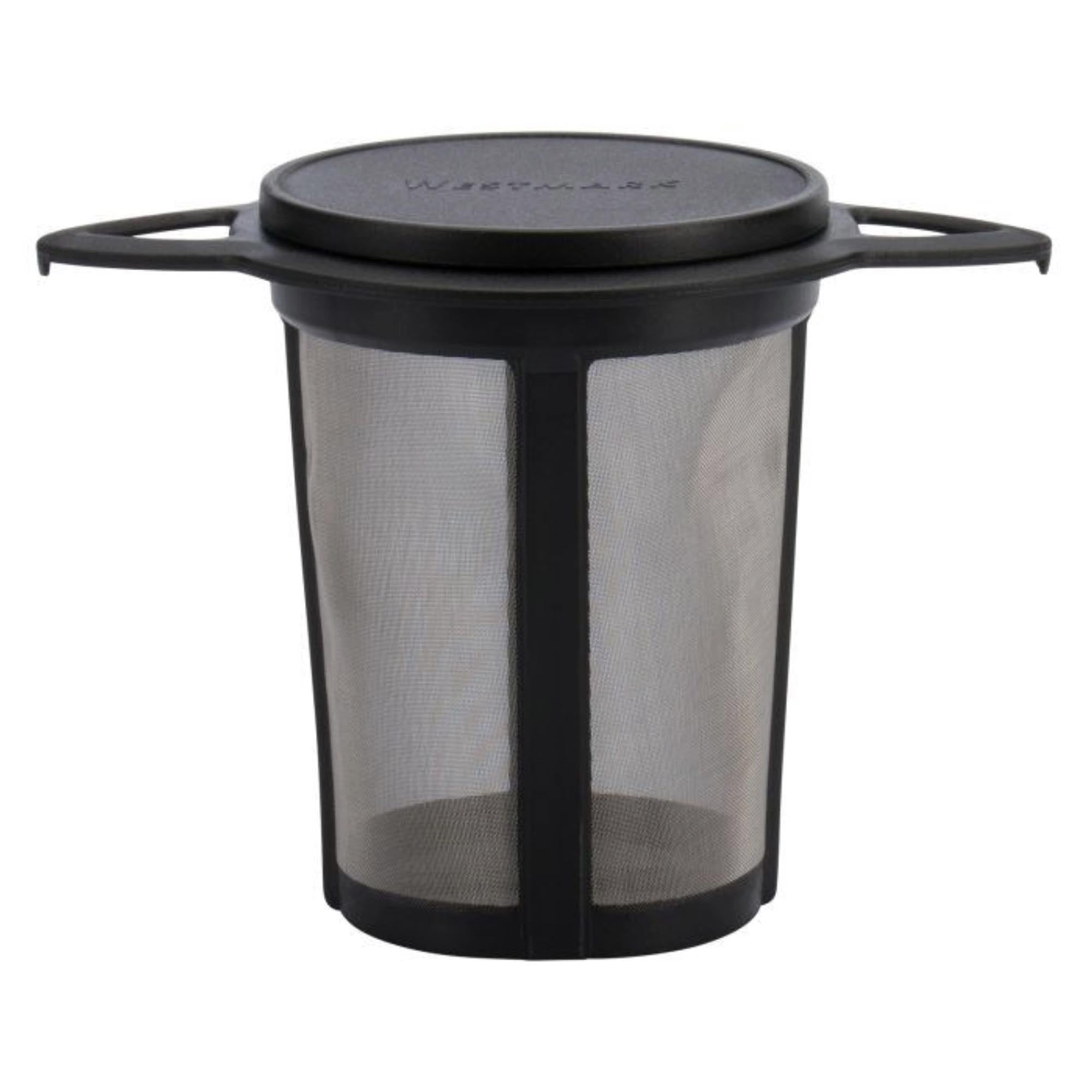 Wiederverwendbarer Tee-Dauerfilter von Westmark, Masse 11x7.2x8.0cm, perfekt für losen Tee, nachhaltig und praktisch.