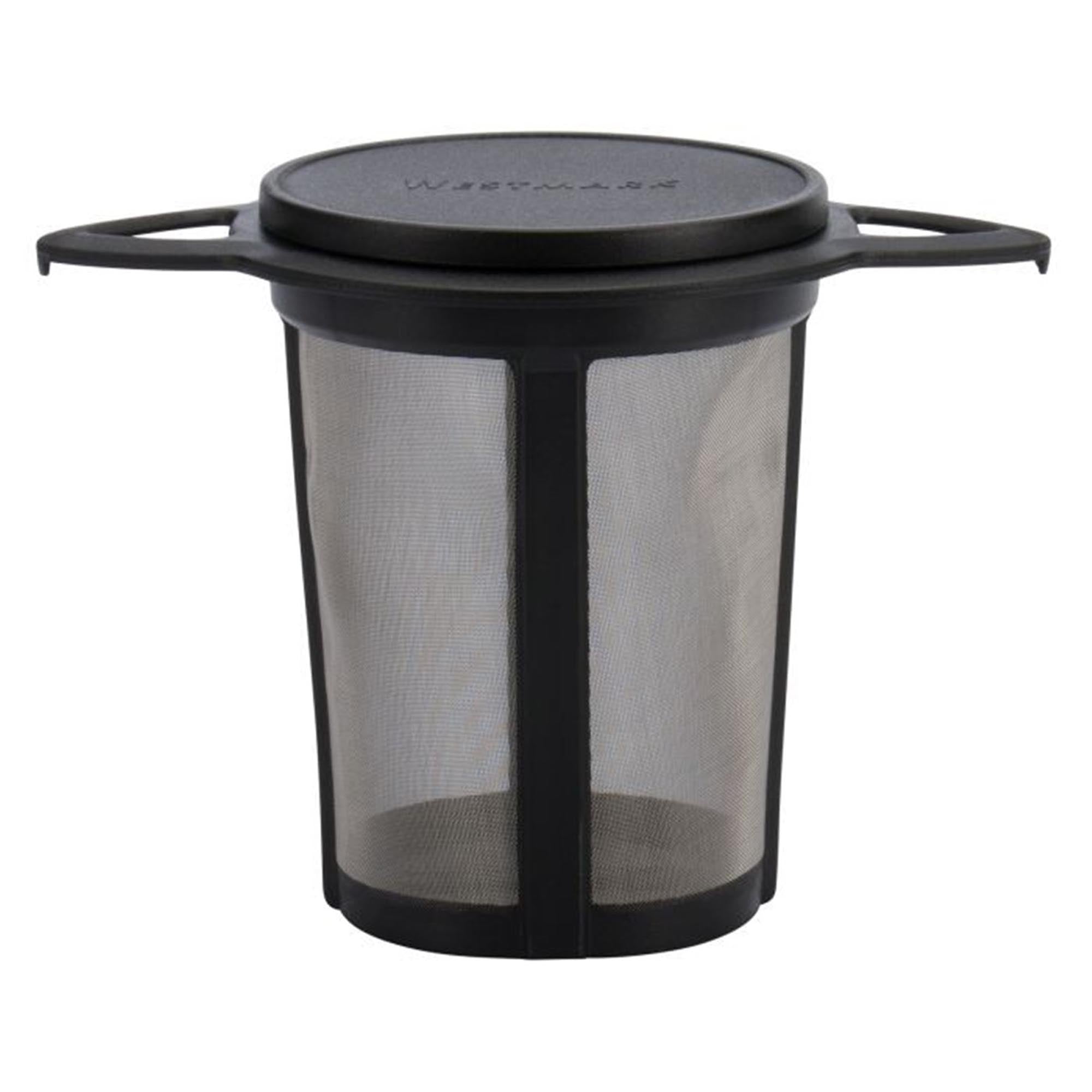Eleganter Dauerfilter für Tee von Westmark, perfekt für die Zubereitung von losem Tee. Maße: 11x7.2x8.0cm, ideal für Teegenuss.
