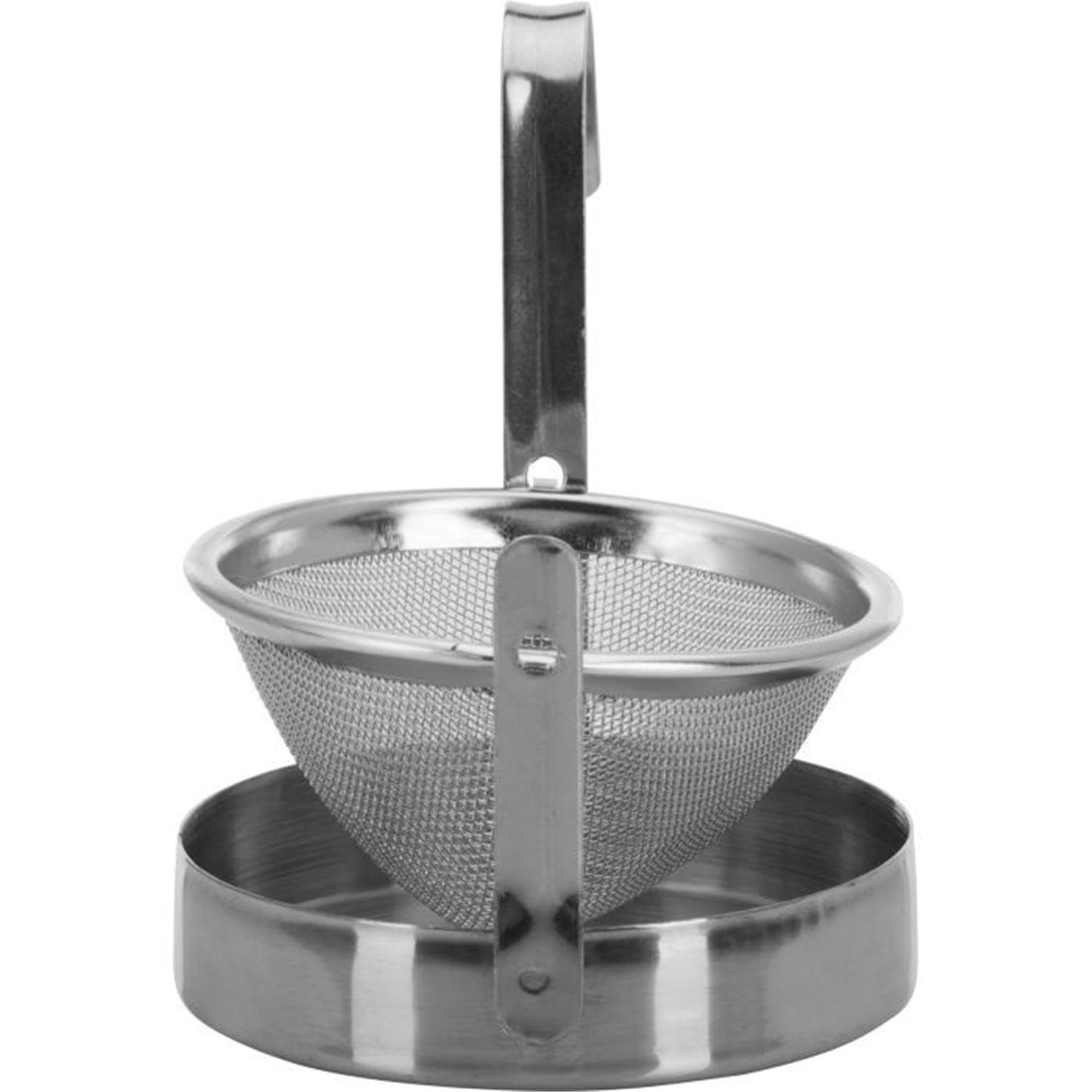 Praktisches Schwenksieb von Westmark, ideal für feines Sieben. Kompakte Grösse: 7.5x5.5x6cm. Perfekt für Küche und Backen.