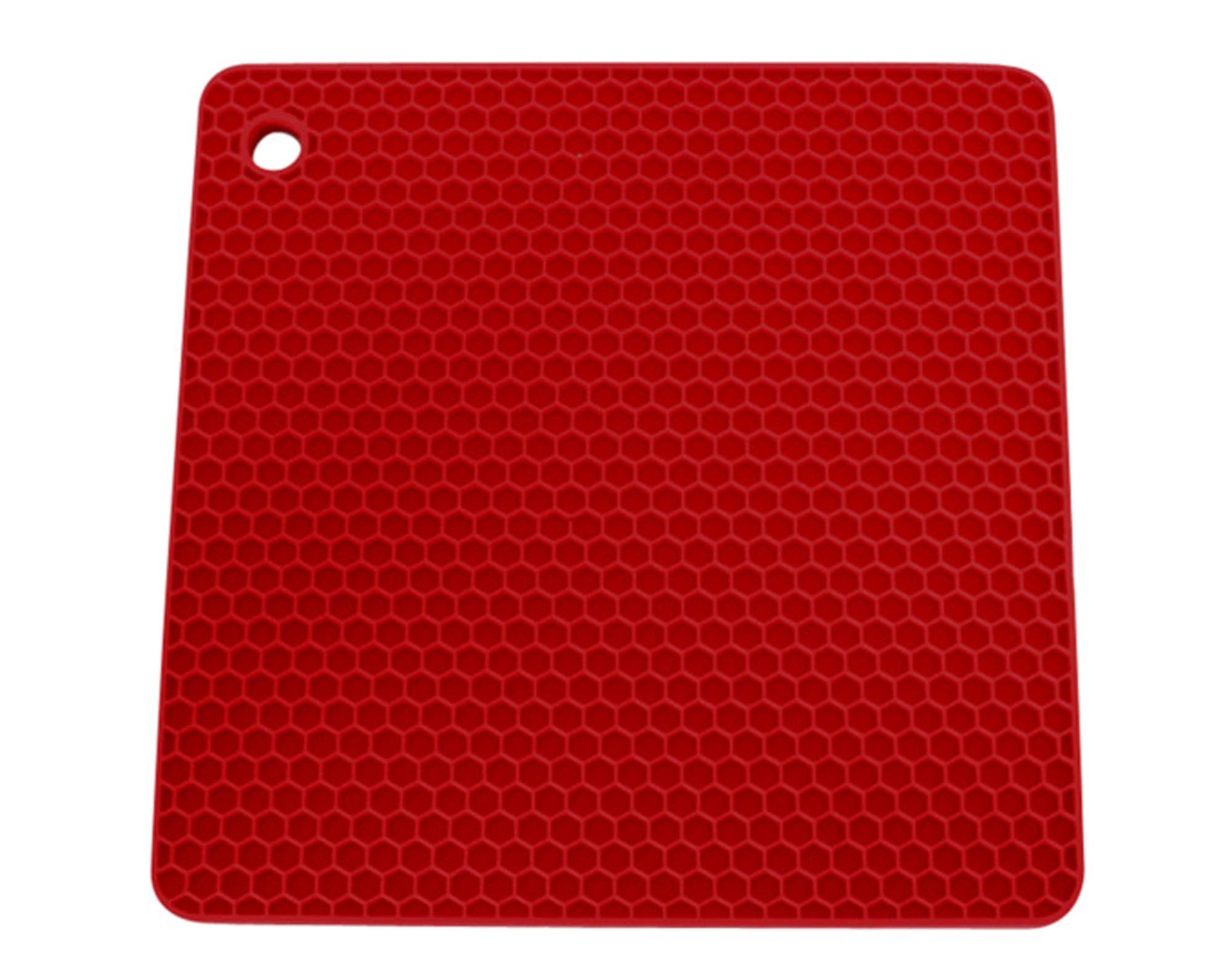 Entdecken Sie den LOTUSGRILL Topflappen eckig in feuerrot! Hitzebeständig, rutschfest und leicht zu reinigen – ideal für sicheres Kochen und Backen.