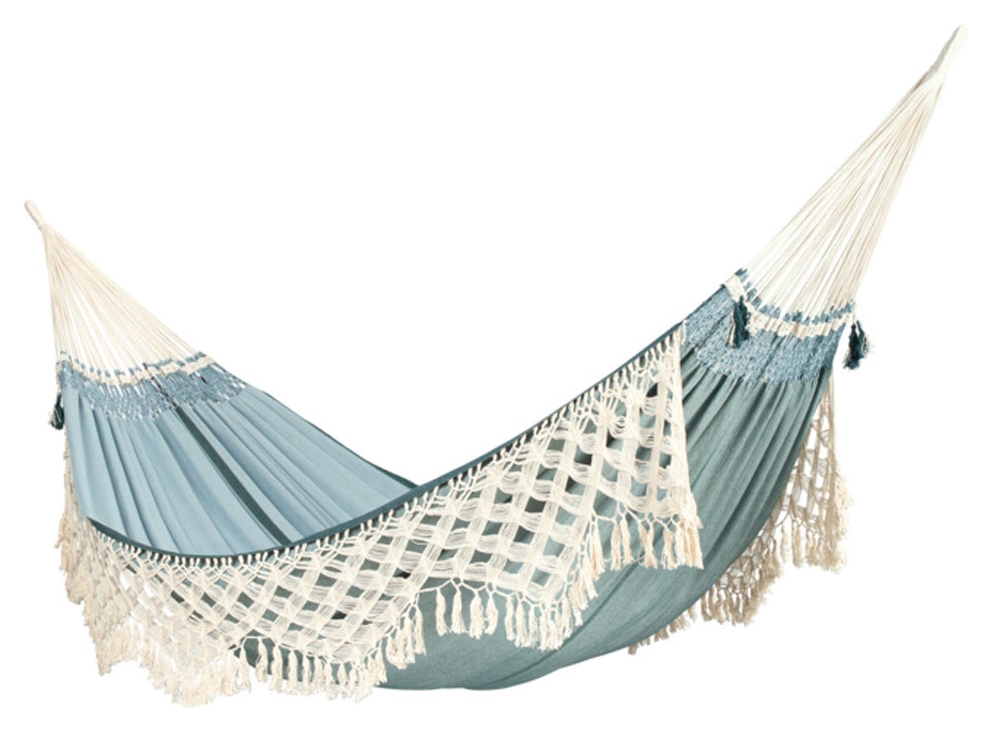 Luxuriöse LA SIESTA Hängematte Bossanova für ultimative Entspannung.