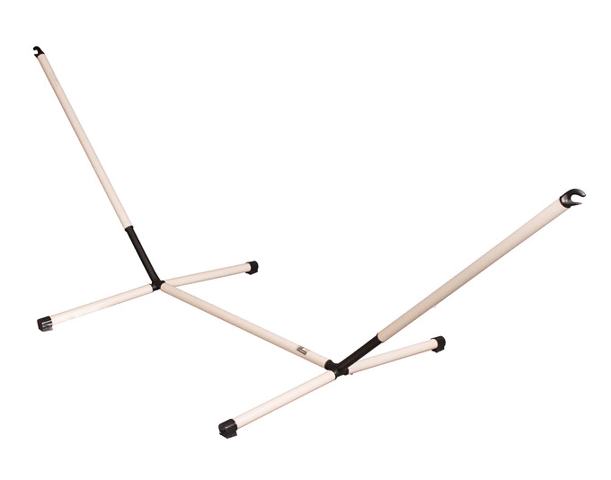 Entdecken Sie den LA SIESTA Hängemattenständer Nautico Kingsize: stabil, wetterbeständig und ideal für große Hängematten im Garten.