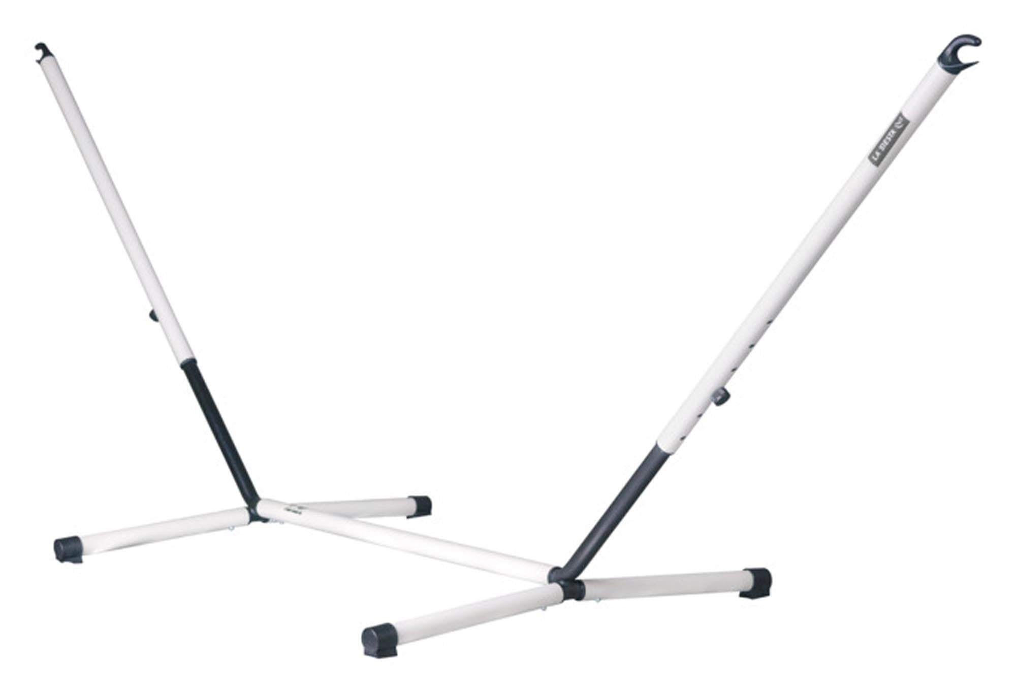 Entdecken Sie den LA SIESTA Hängemattenständer Nautico Single: stabil, wetterfest und ideal für Garten und Camping. Flexibel und elegant!