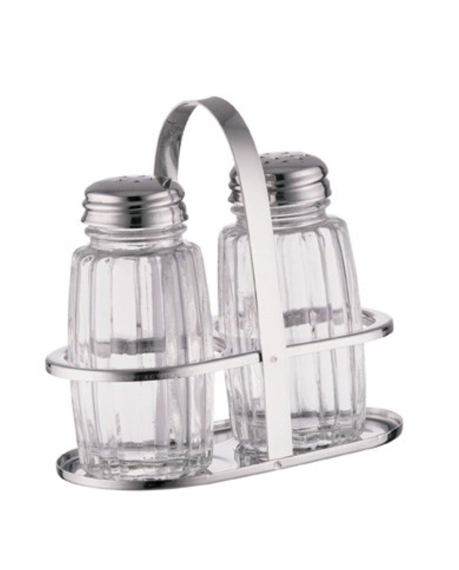 Salz- / Pfeffer-Ménage 8 cm in Transparent präsentiert im Onlineshop von KAQTU Design AG. Salz & Pfeffer ist von Fortessa