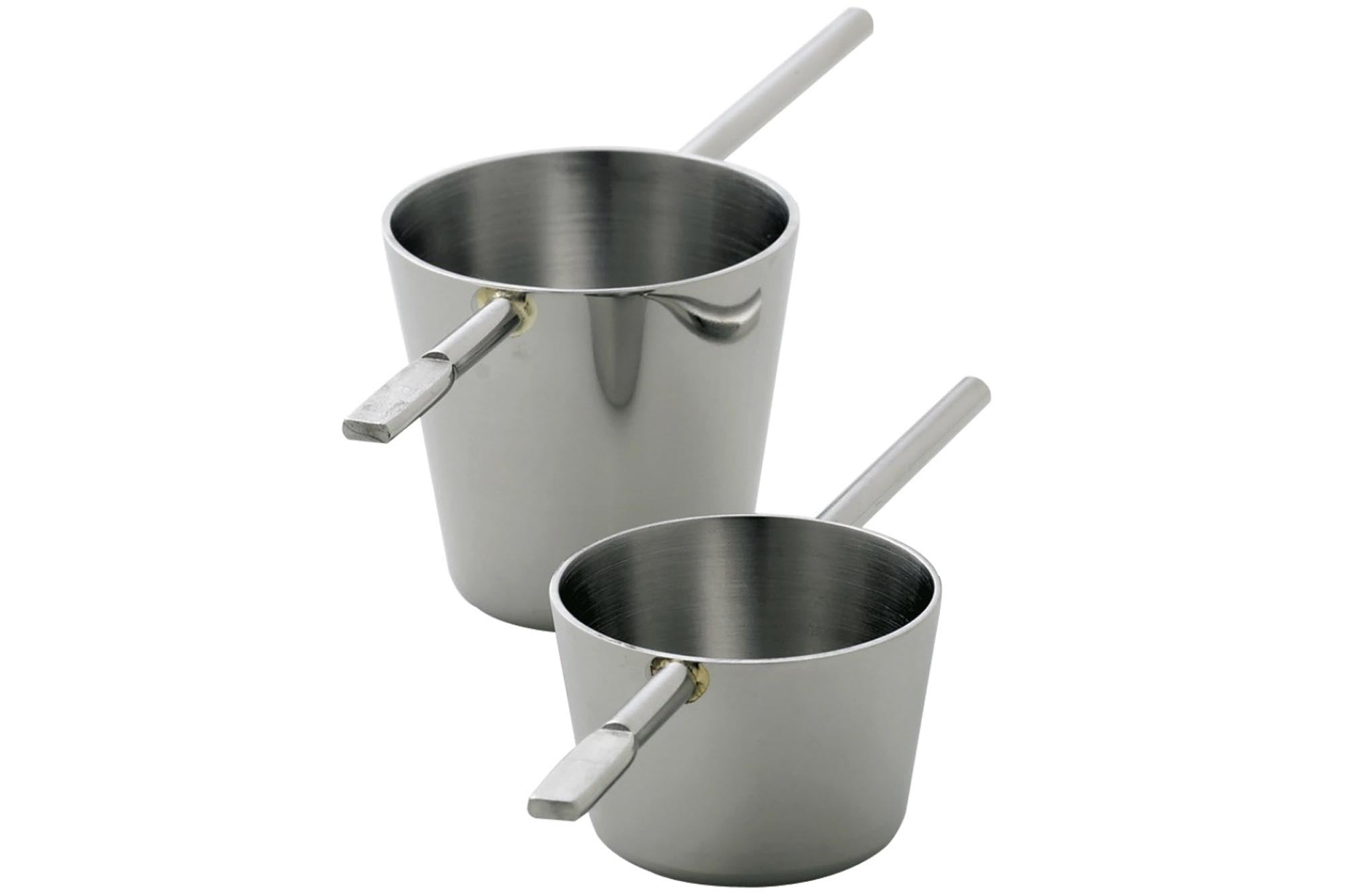 Entdecken Sie das stilvolle Stöckel Kippmaß 4cl aus hochwertigem Edelstahl. Präzise Dosierung für Cocktails, langlebig und einfach zu reinigen.