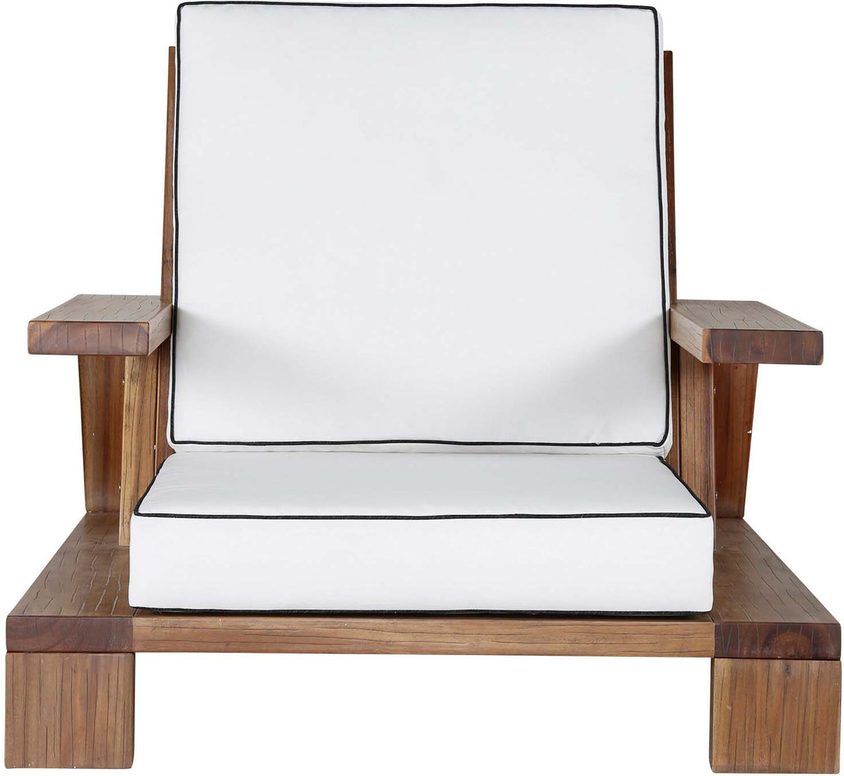 Daria Lounge Chair in Braun präsentiert im Onlineshop von KAQTU Design AG. Outdoor-Sessel ist von Venture Home