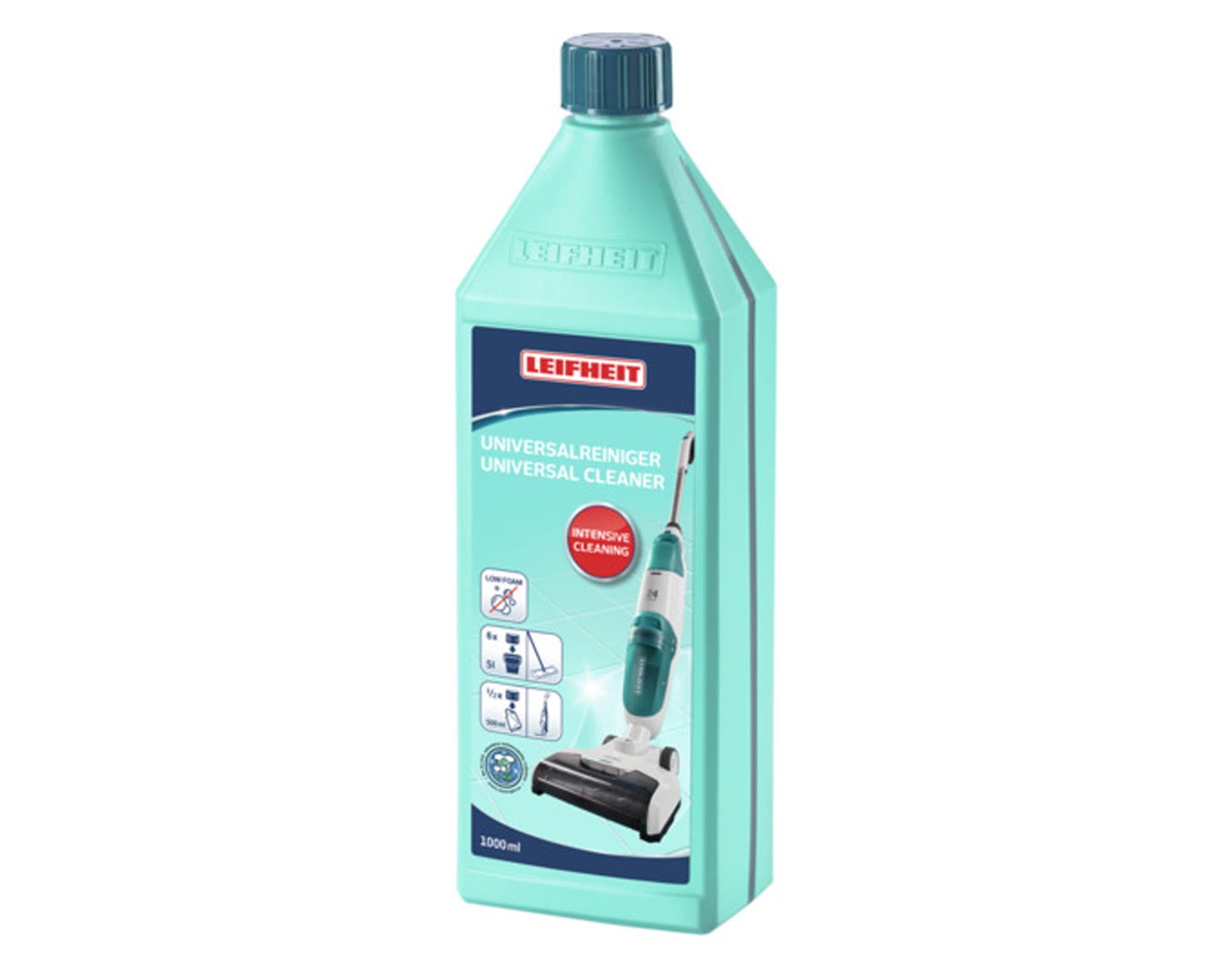 LEIFHEIT Universalreiniger 1 l: Effektive Reinigung für Fliesen, Holz und Steinböden. Mühelos, vielseitig und ergiebig – für strahlende Sauberkeit!