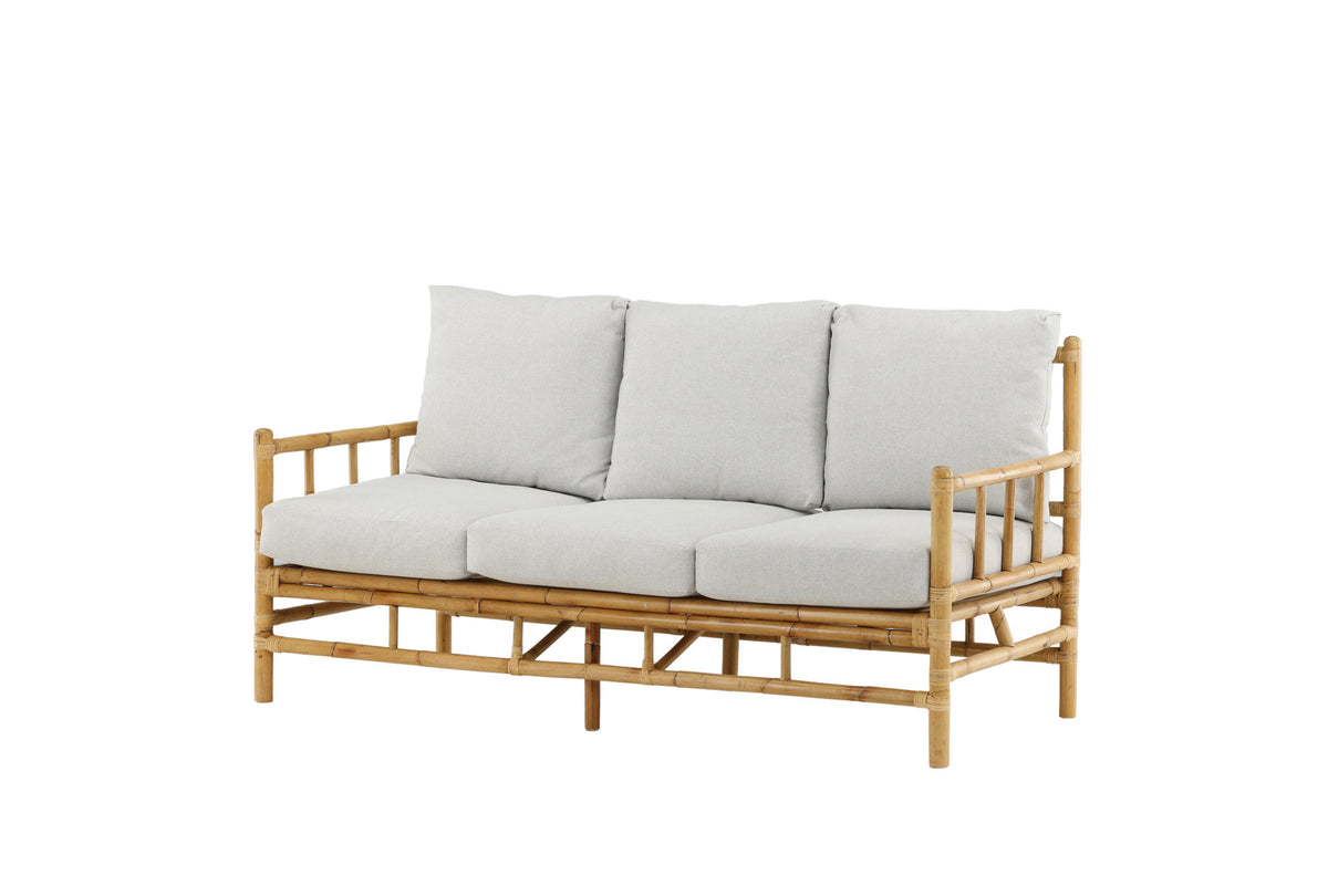 Cone 3er Sofa in Natur präsentiert im Onlineshop von KAQTU Design AG. Lounge Sofa ist von Venture Home