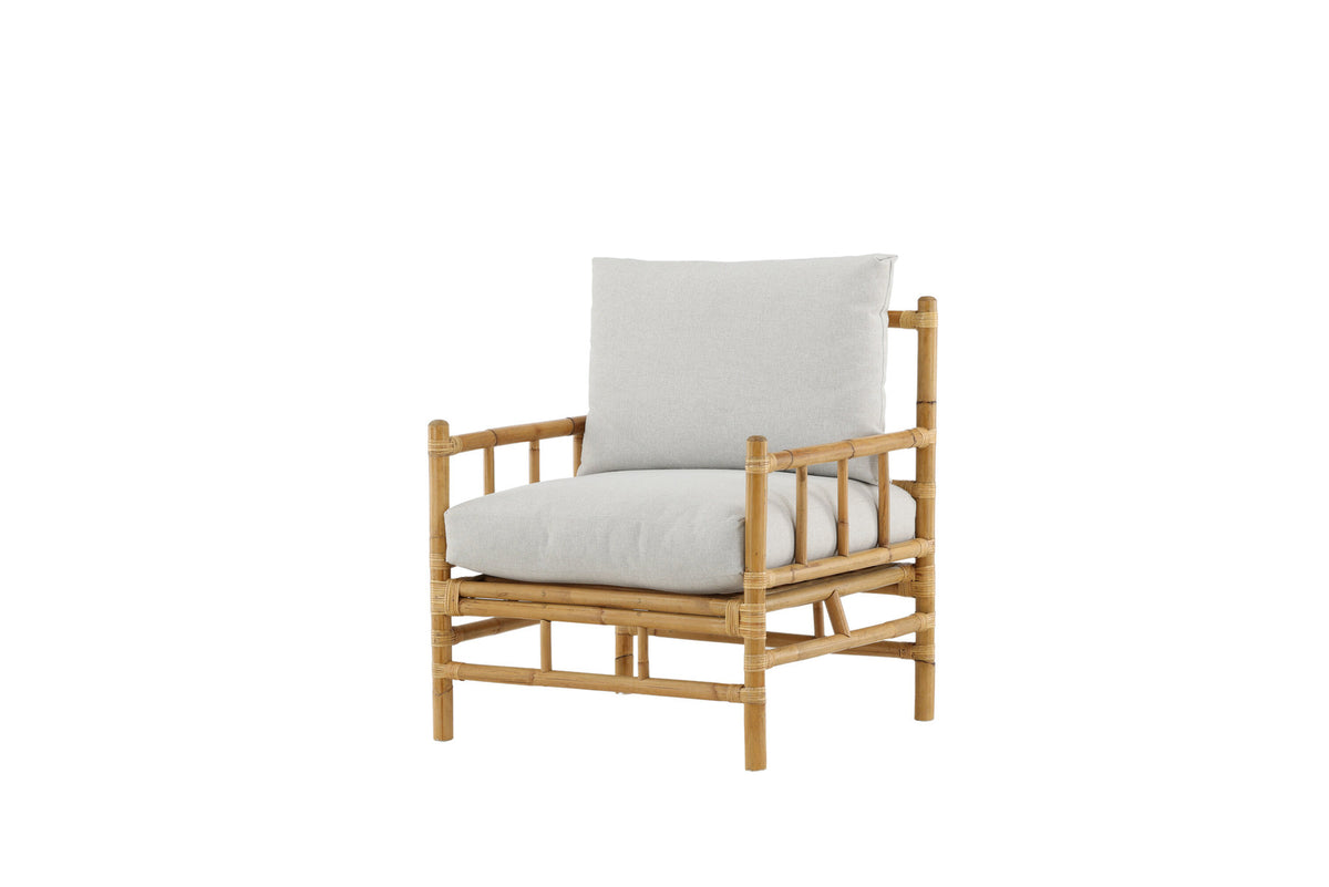 Cane Sofa Sessel in Hellgrau präsentiert im Onlineshop von KAQTU Design AG. Outdoor-Sessel ist von Venture Home