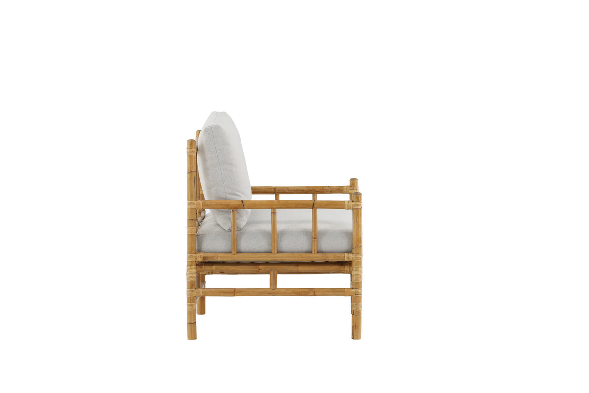 Cane Sofa Sessel in Hellgrau präsentiert im Onlineshop von KAQTU Design AG. Outdoor-Sessel ist von Venture Home