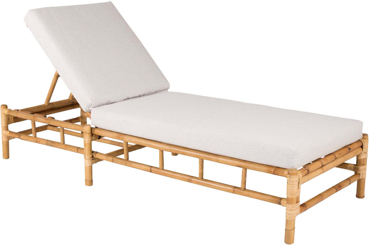 Cane Sonnenliege in Natur präsentiert im Onlineshop von KAQTU Design AG. Liegestuhl ist von Venture Home