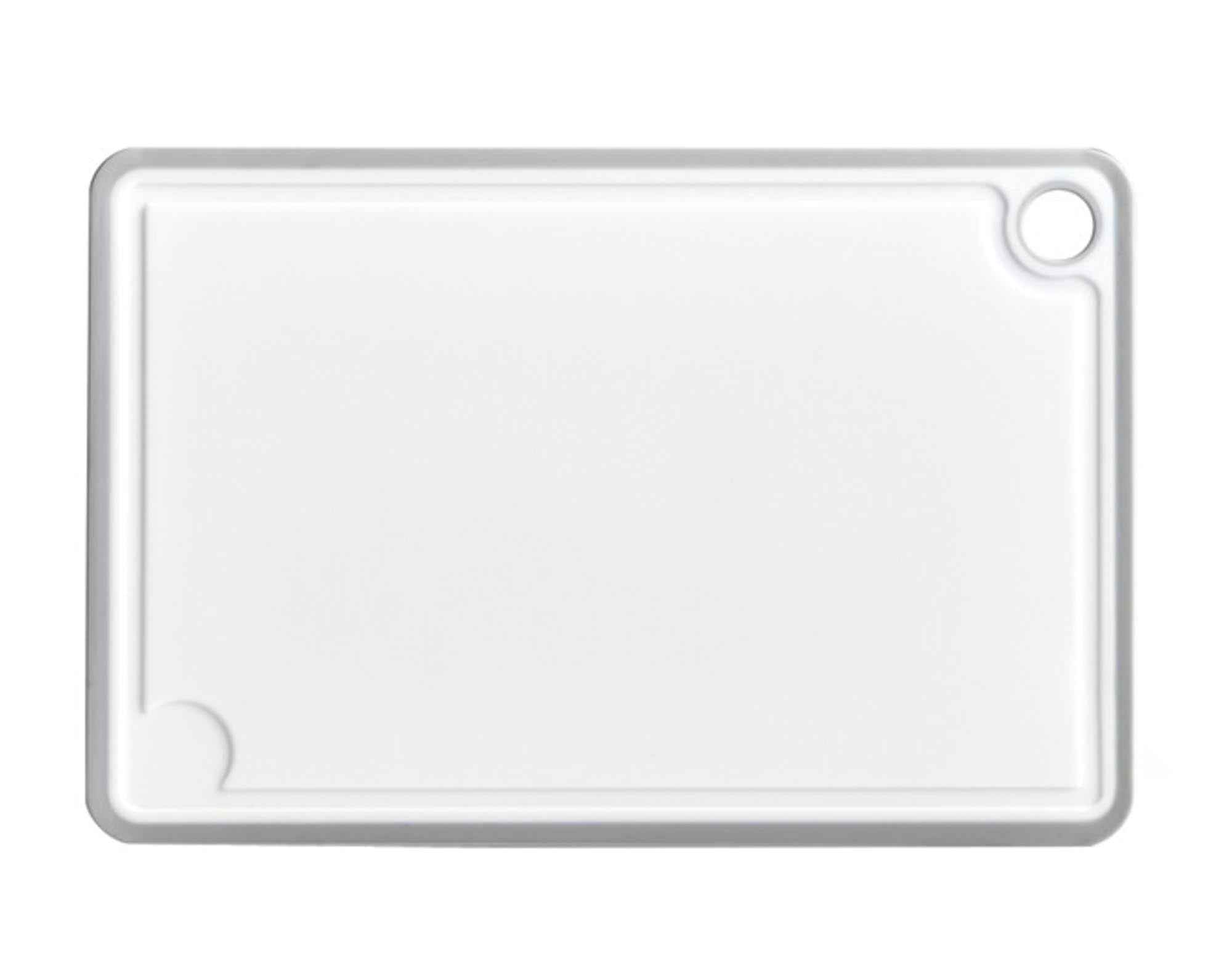 Entdecken Sie das ZELLER Schneidbrett aus Kunststoff in modernem Weiß-Grau (30x20 cm) – langlebig, hygienisch und ideal für alle Lebensmittel. Perfekt für Ihre Küche!